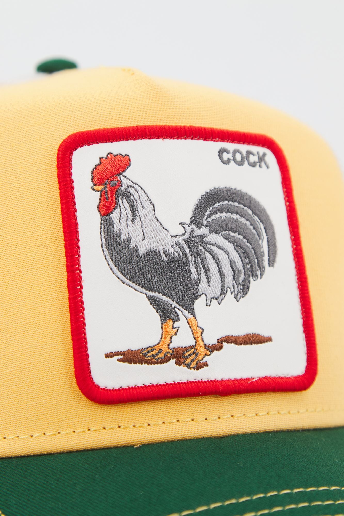 GOORIN BROS THE COCK en color AMARILLO (4)