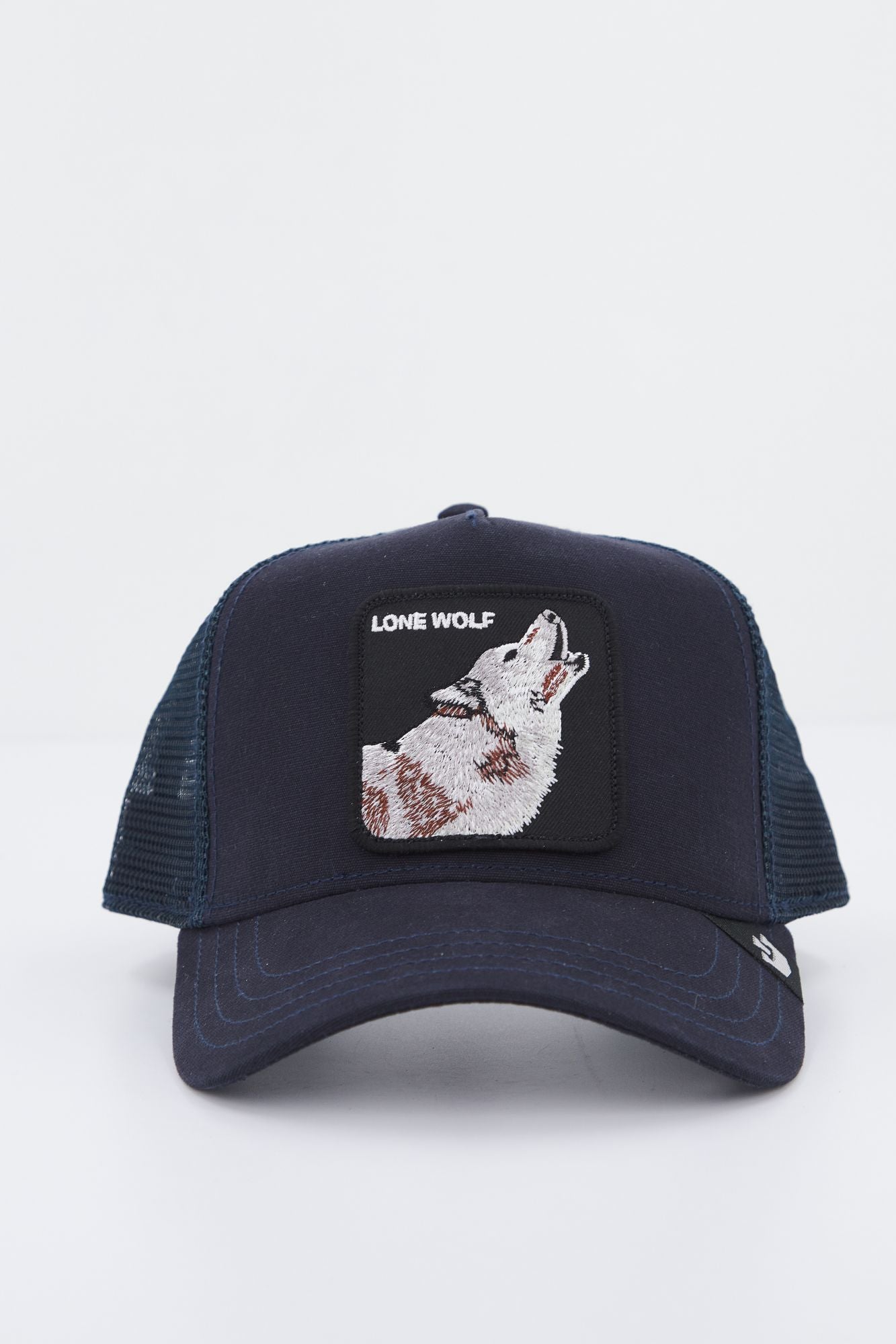 GOORIN BROS THE LONE WOLF en color AZUL (1)