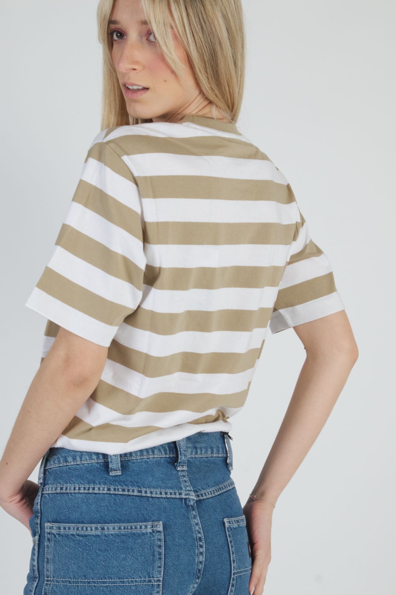 DICKIES RIVERGROVE SS TEE en color MARRON (2)