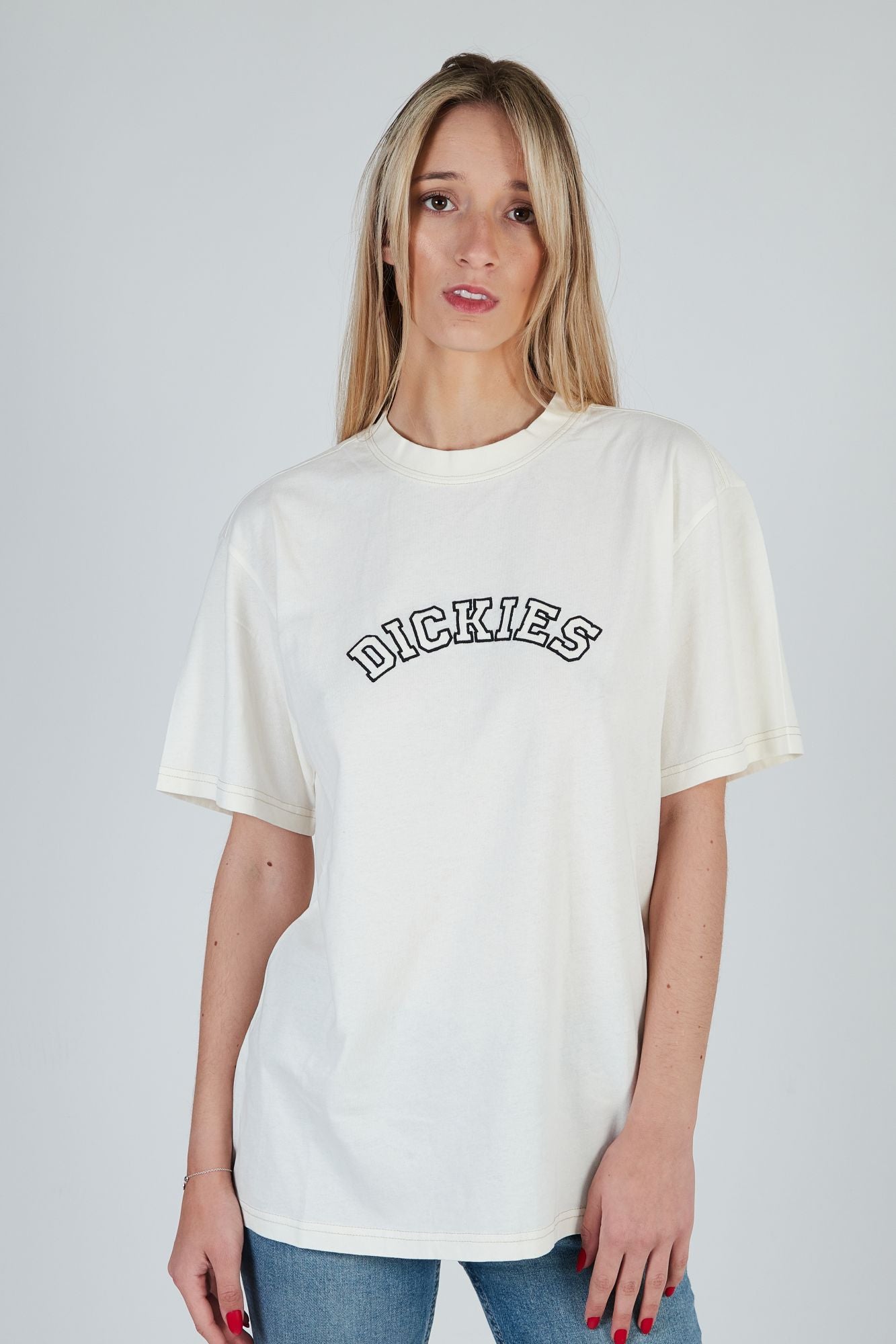 DICKIES WEST VALE TEE SS en color BLANCO (1)