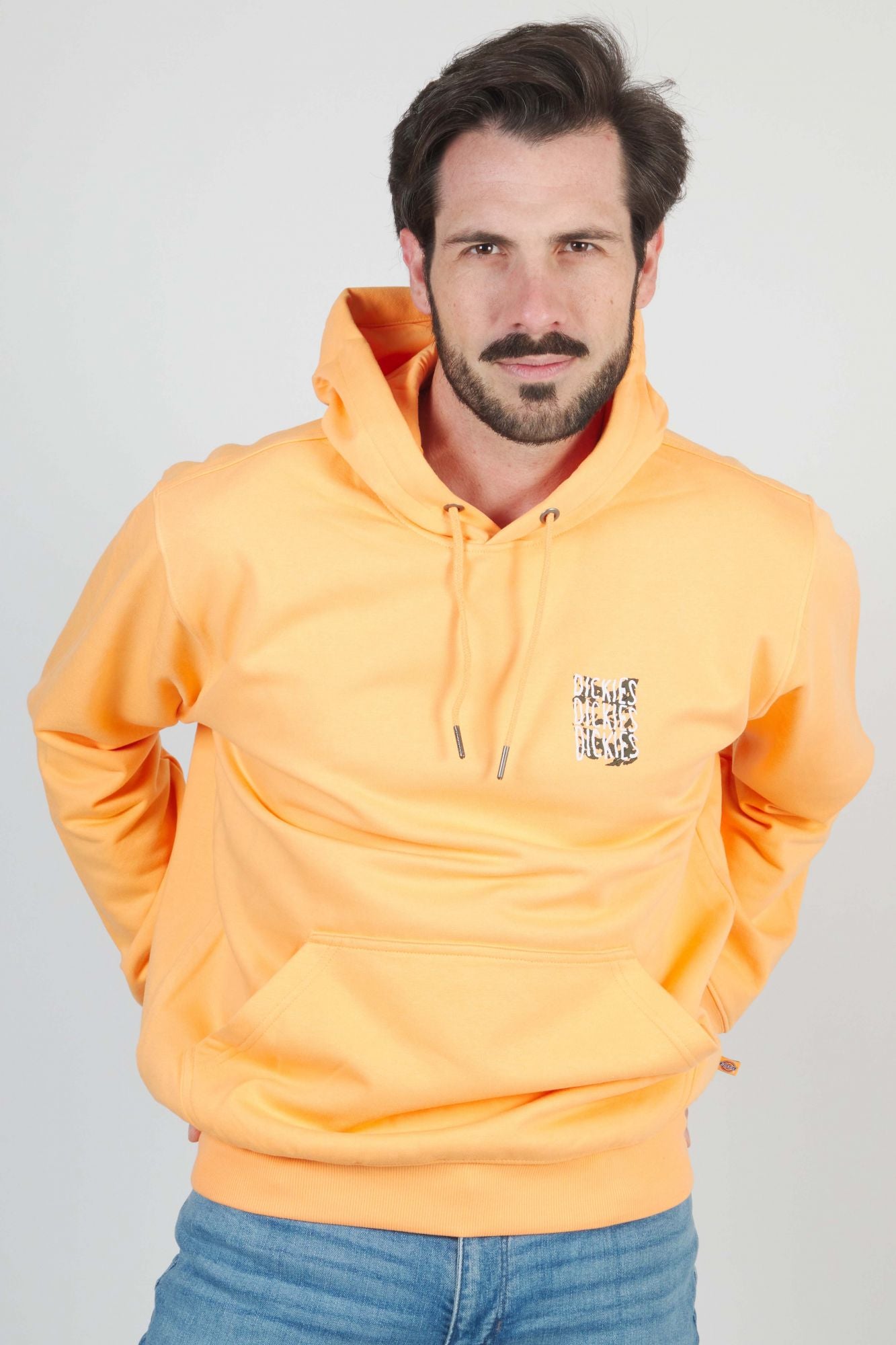 DICKIES CRESWELL HOODIE en color NARANJA (1)