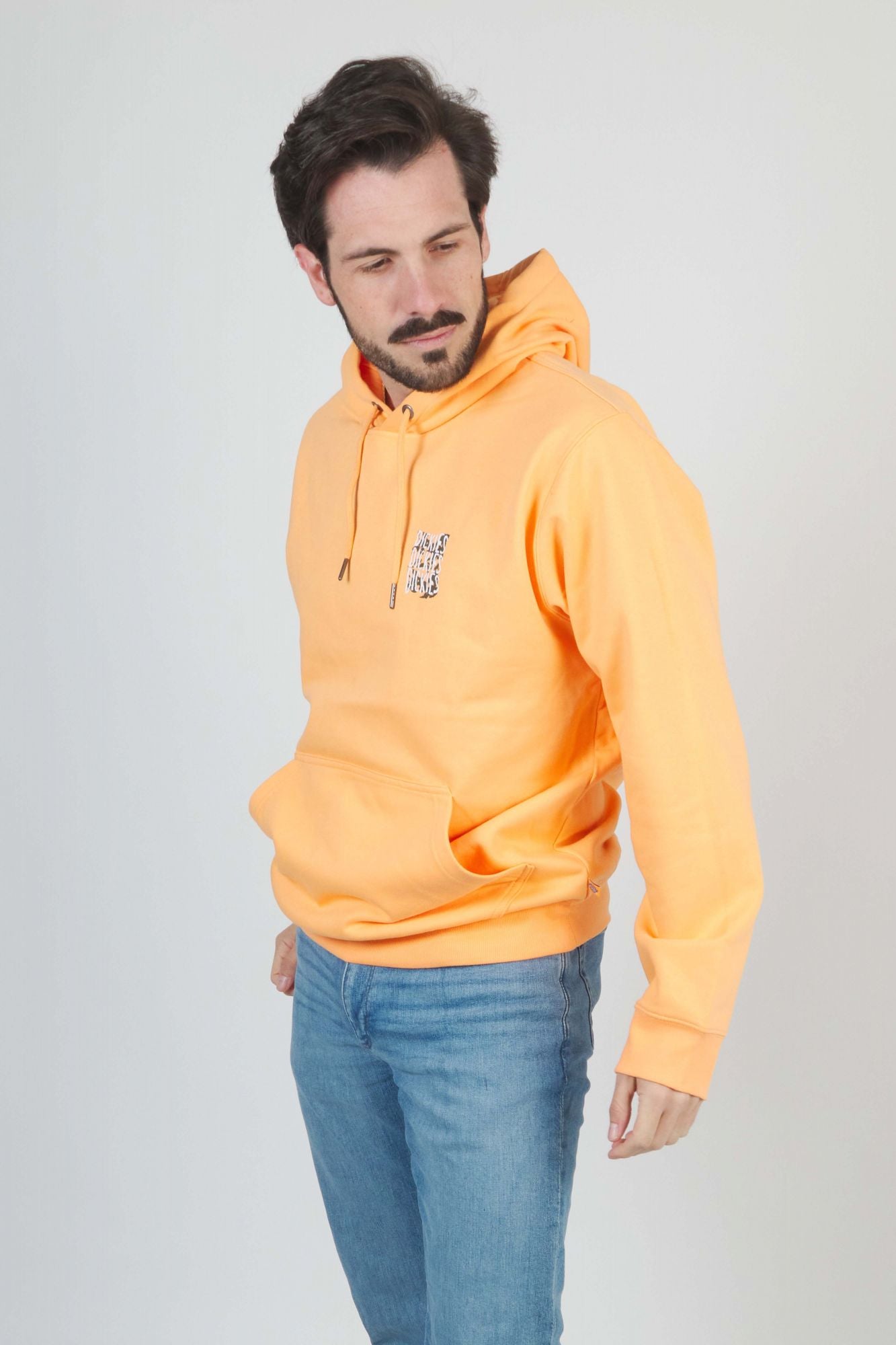 DICKIES CRESWELL HOODIE en color NARANJA (3)