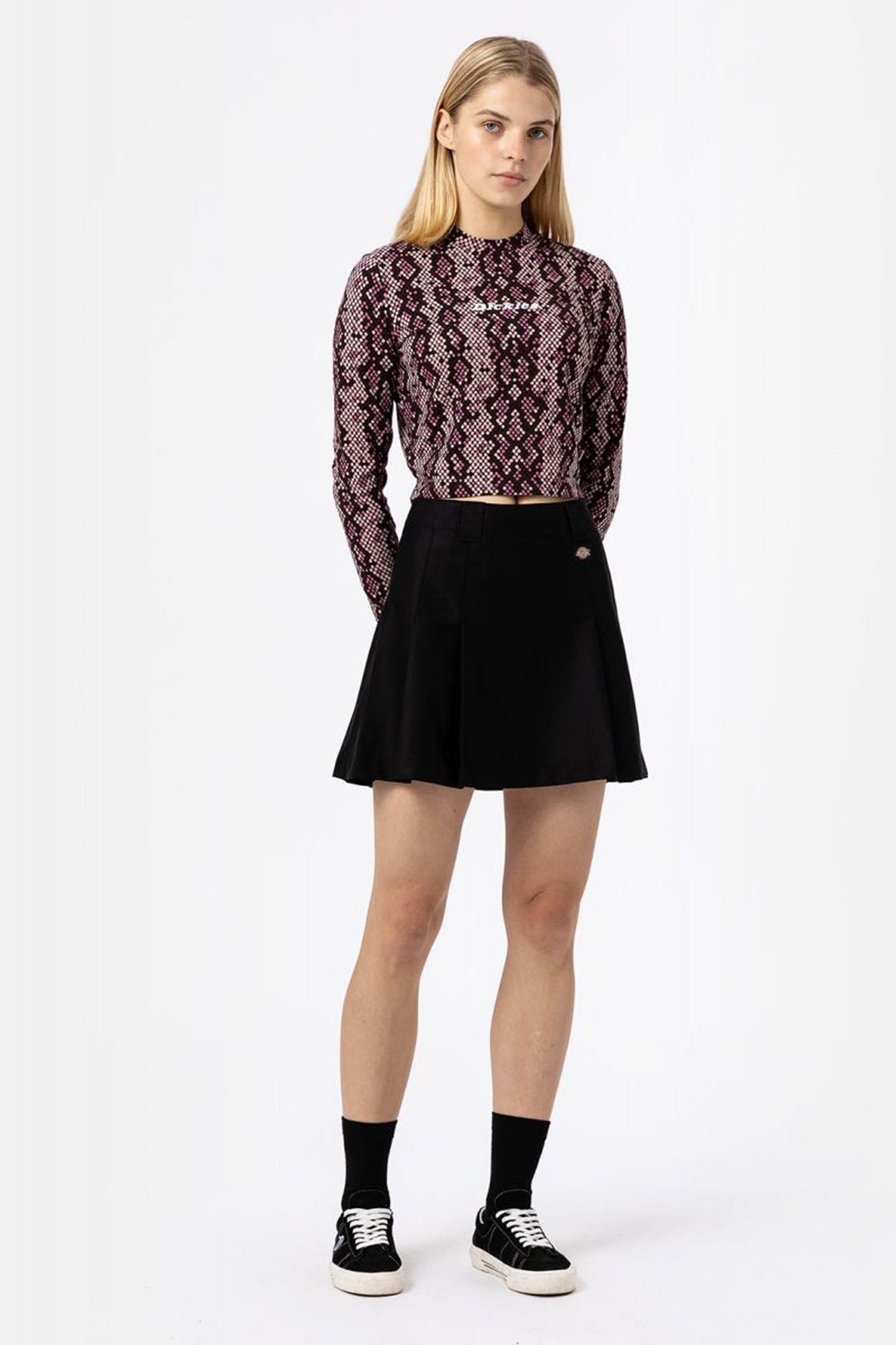 DICKIES ELIZAVILLE SKIRT en color NEGRO (4)