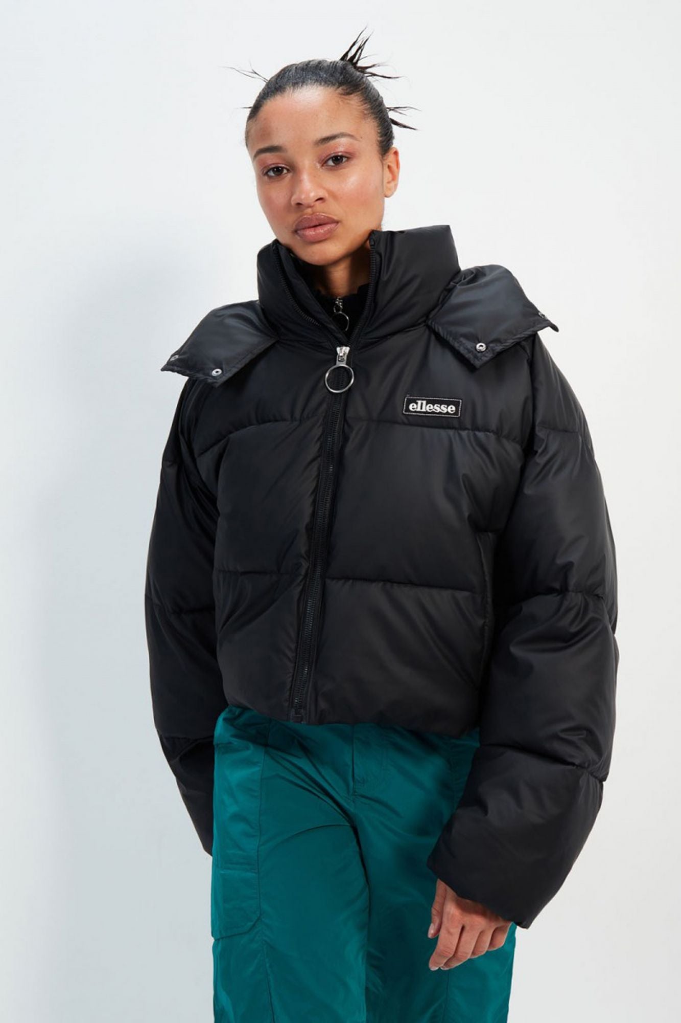 ELLESSE CASAGRANDE PADDED JACKET en color NEGRO (1)