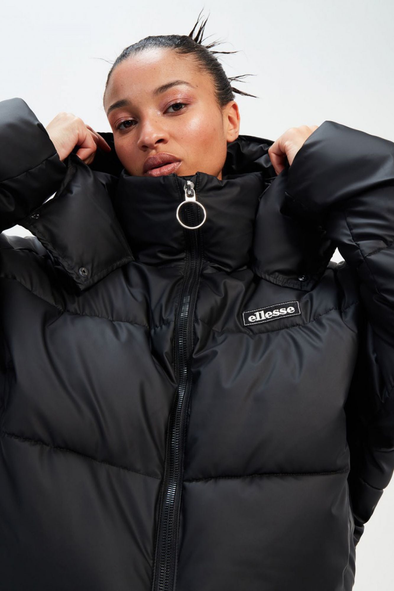 ELLESSE CASAGRANDE PADDED JACKET en color NEGRO (4)