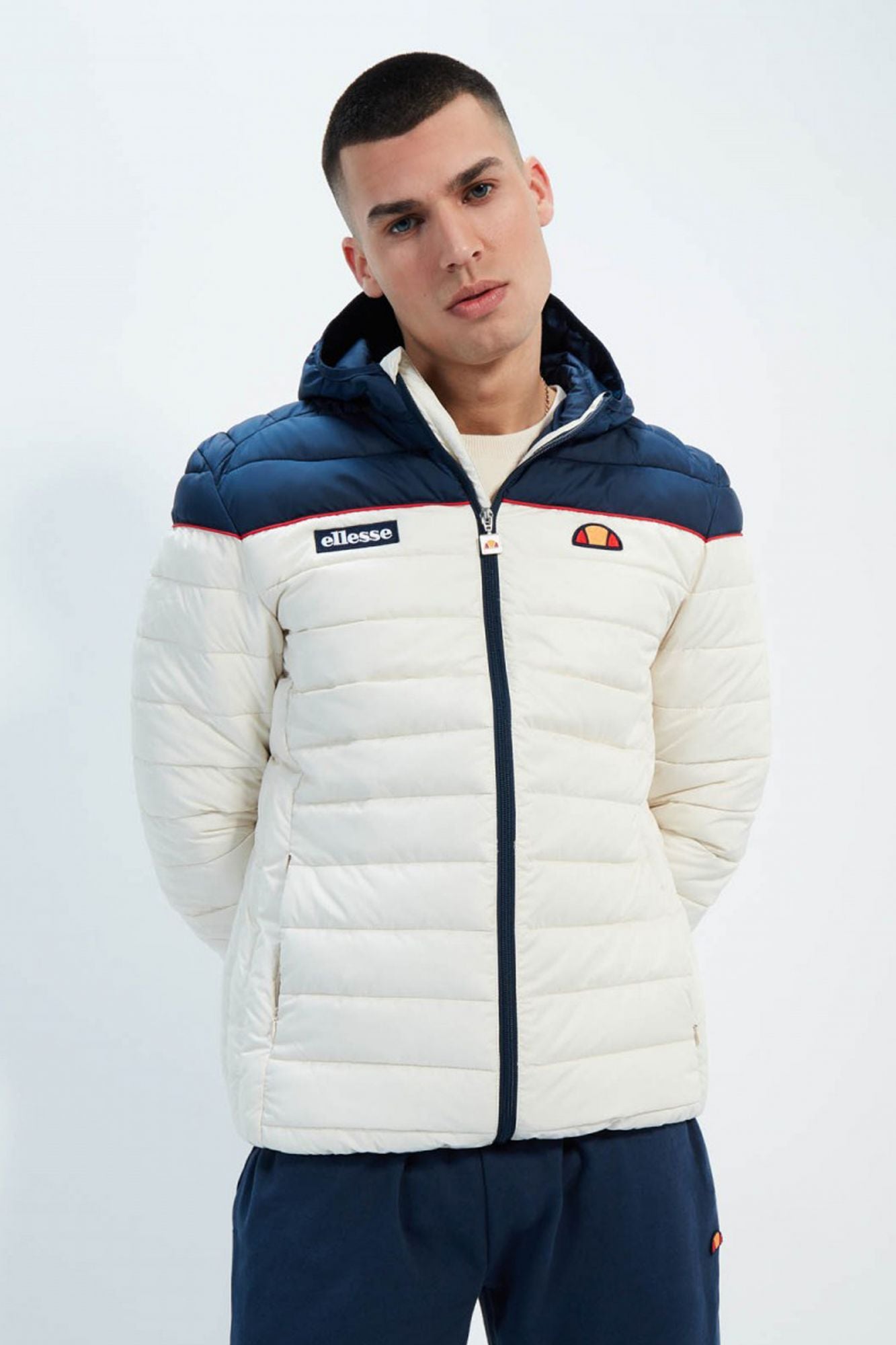 ELLESSE LOMBARDY 2 PADDED JACKET en color BEIS (1)