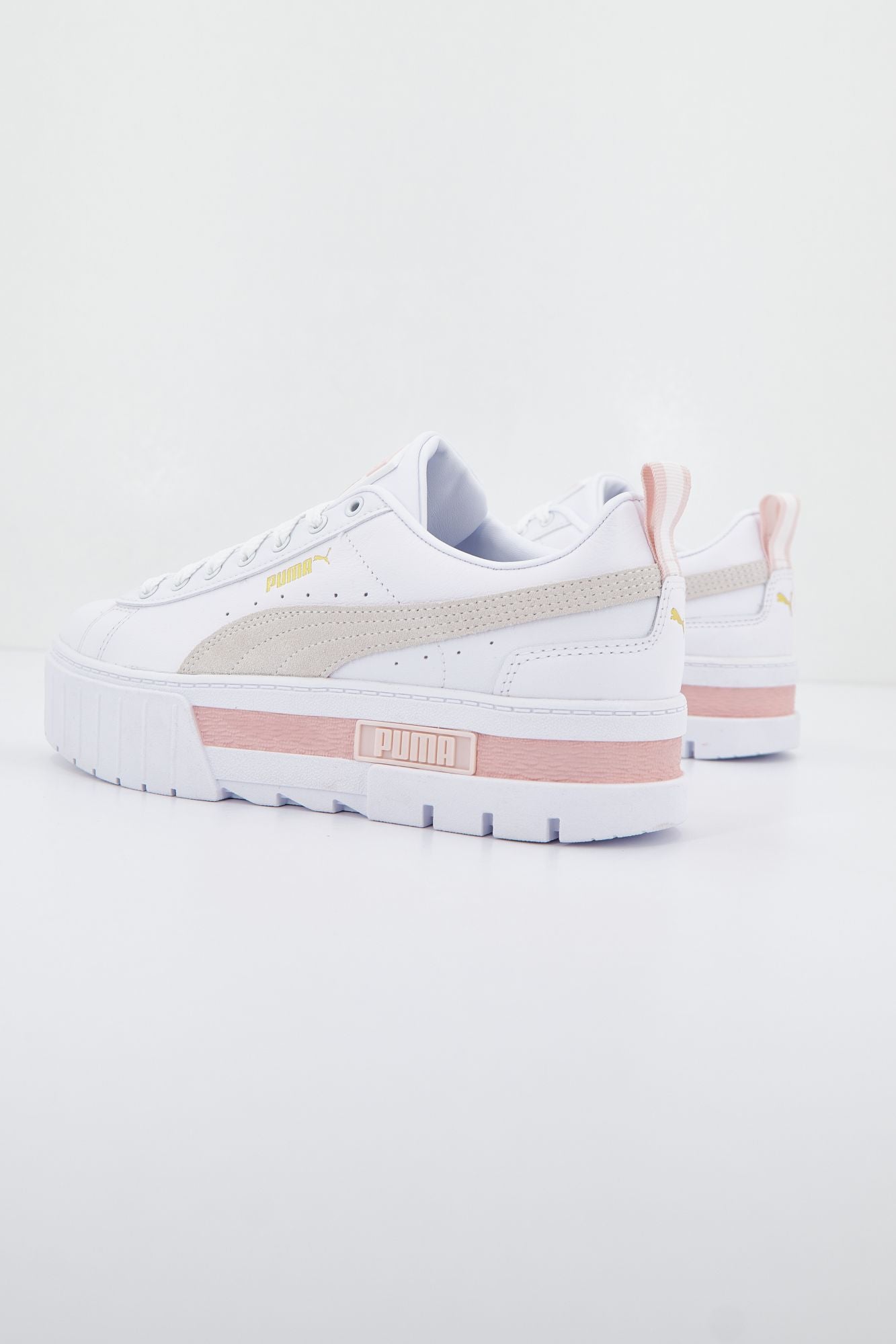 PUMA Mayze Lth Wn's en color BLANCO (2)