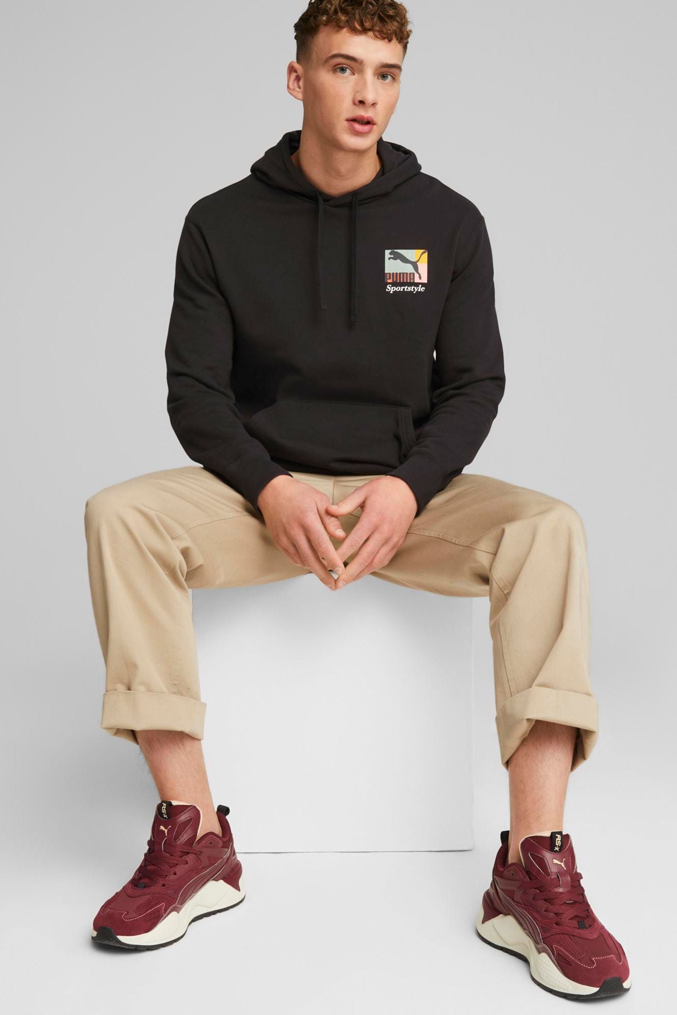 PUMA CLASSICS BRAND LOVE en color NEGRO (4)