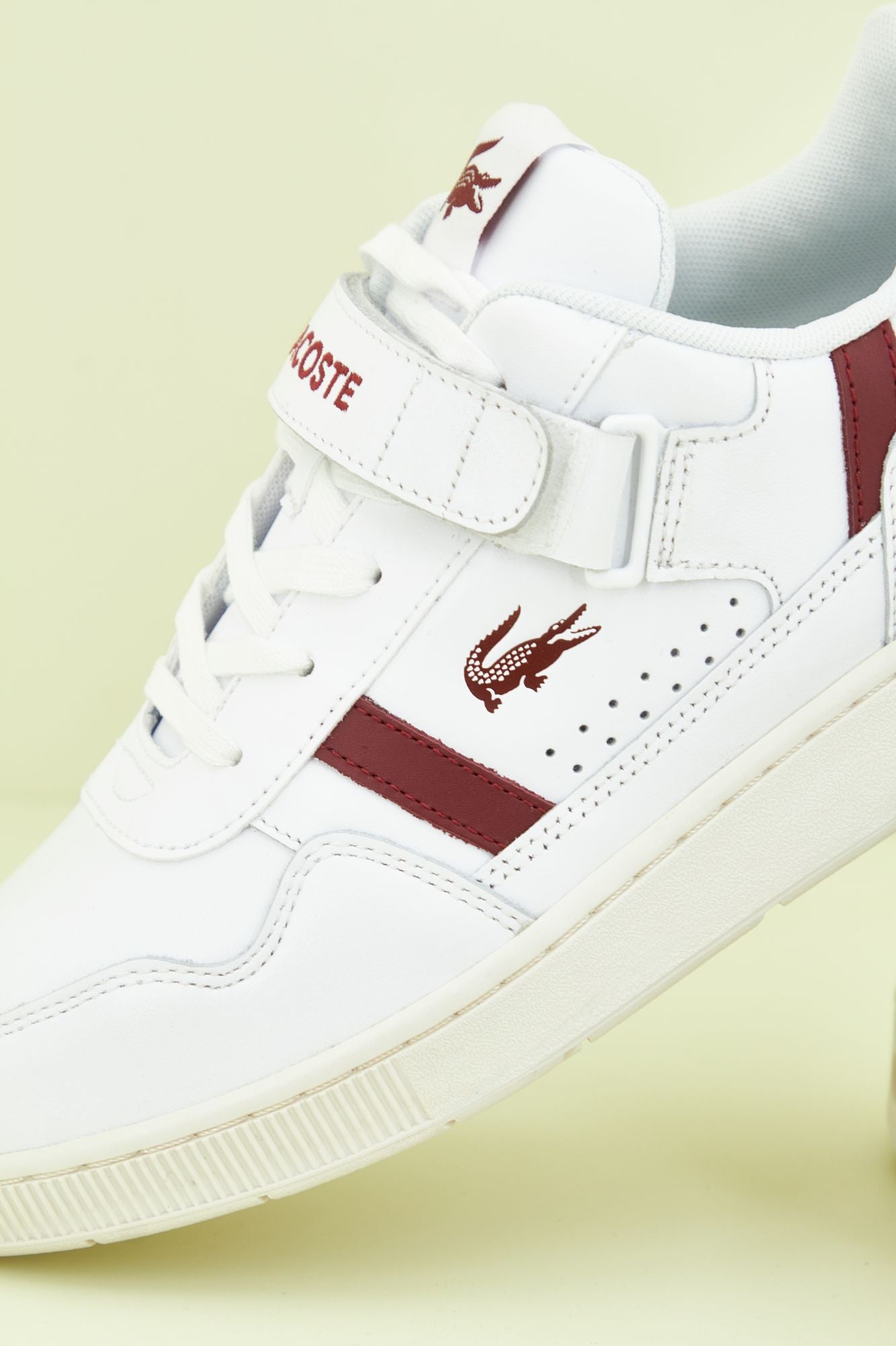 LACOSTE T-CLIP VLC 223 1 SMA en color BLANCO (2)