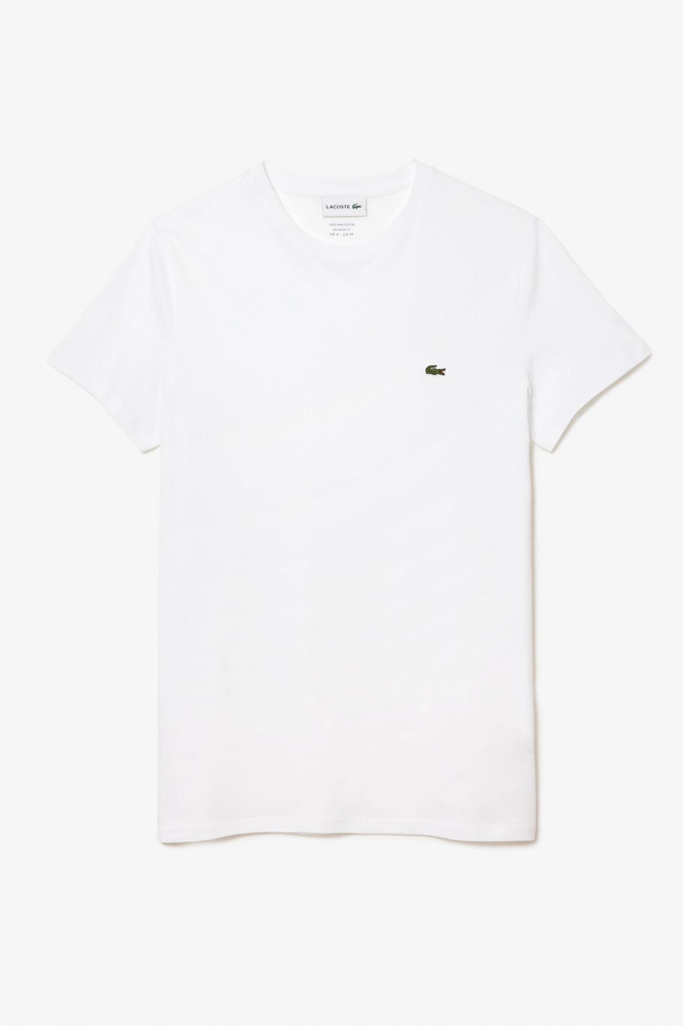 LACOSTE SPORTSWEAR TEE-SHIRT REGULAR FIT en color BLANCO (2)