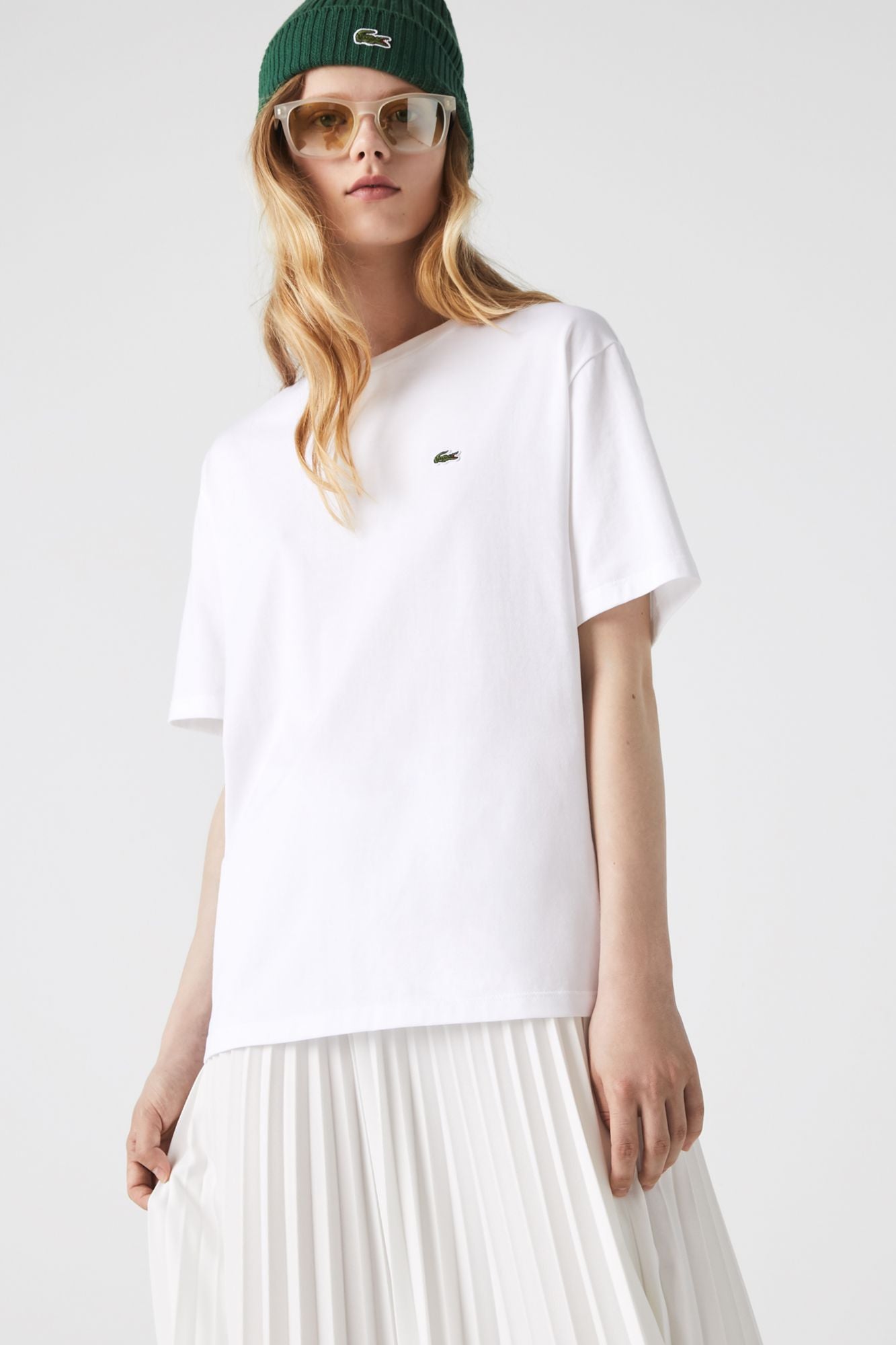 LACOSTE TEE-SHIRT en color BLANCO (4)