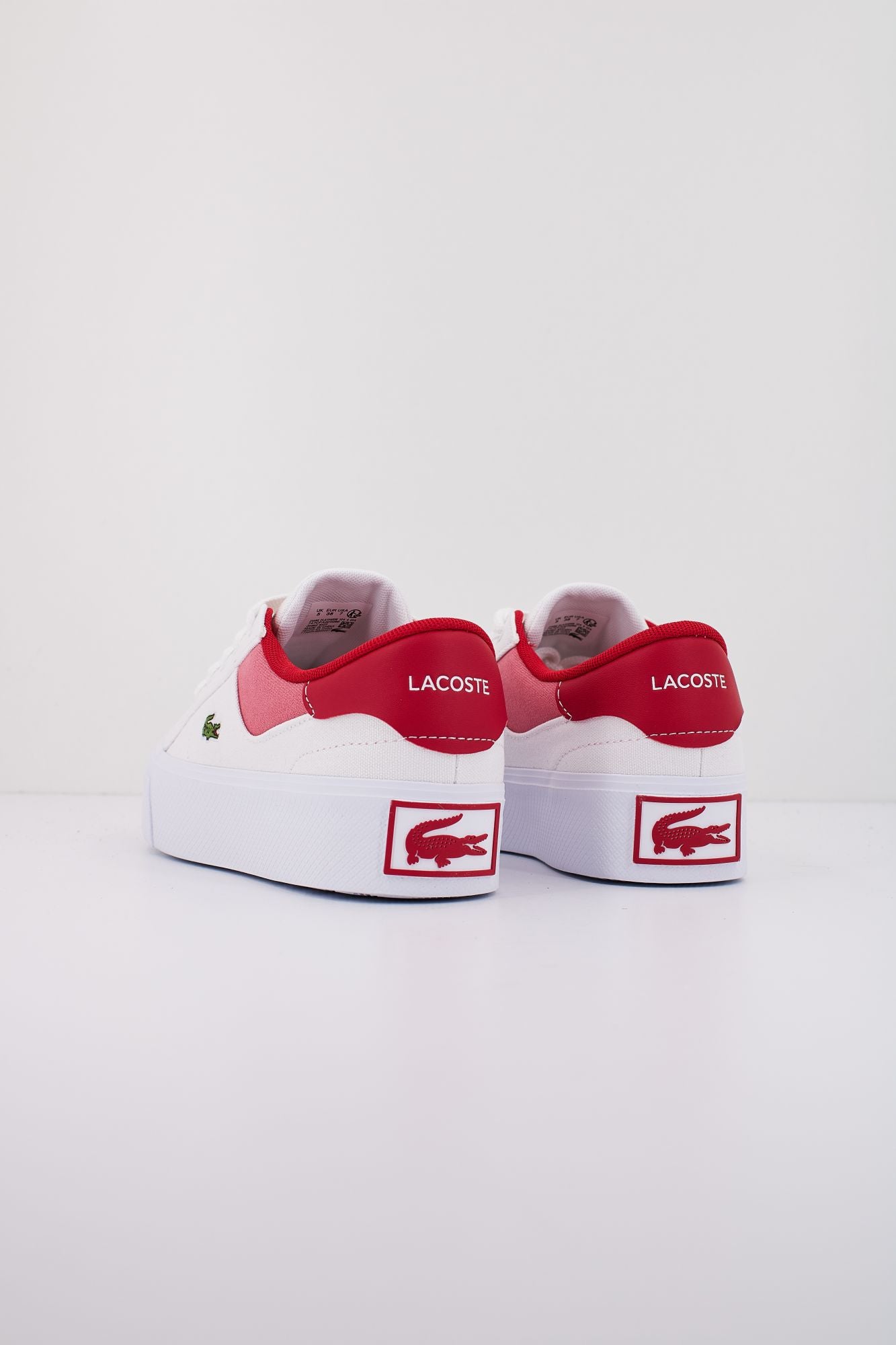 LACOSTE ZIANE PLATFORM CONTRASTED en color BLANCO (3)