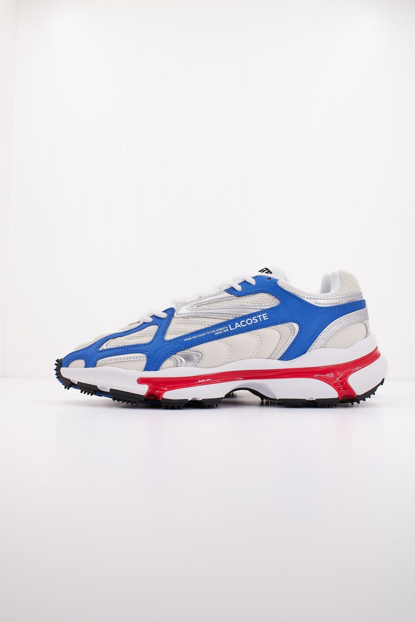 LACOSTE L003 2K24 TEXTILE en color AZUL (1)