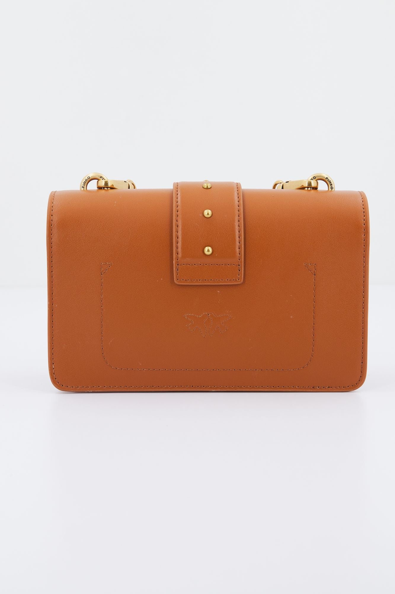 PINKO LOVE MINI ICON SIMPLY en color MARRON (3)