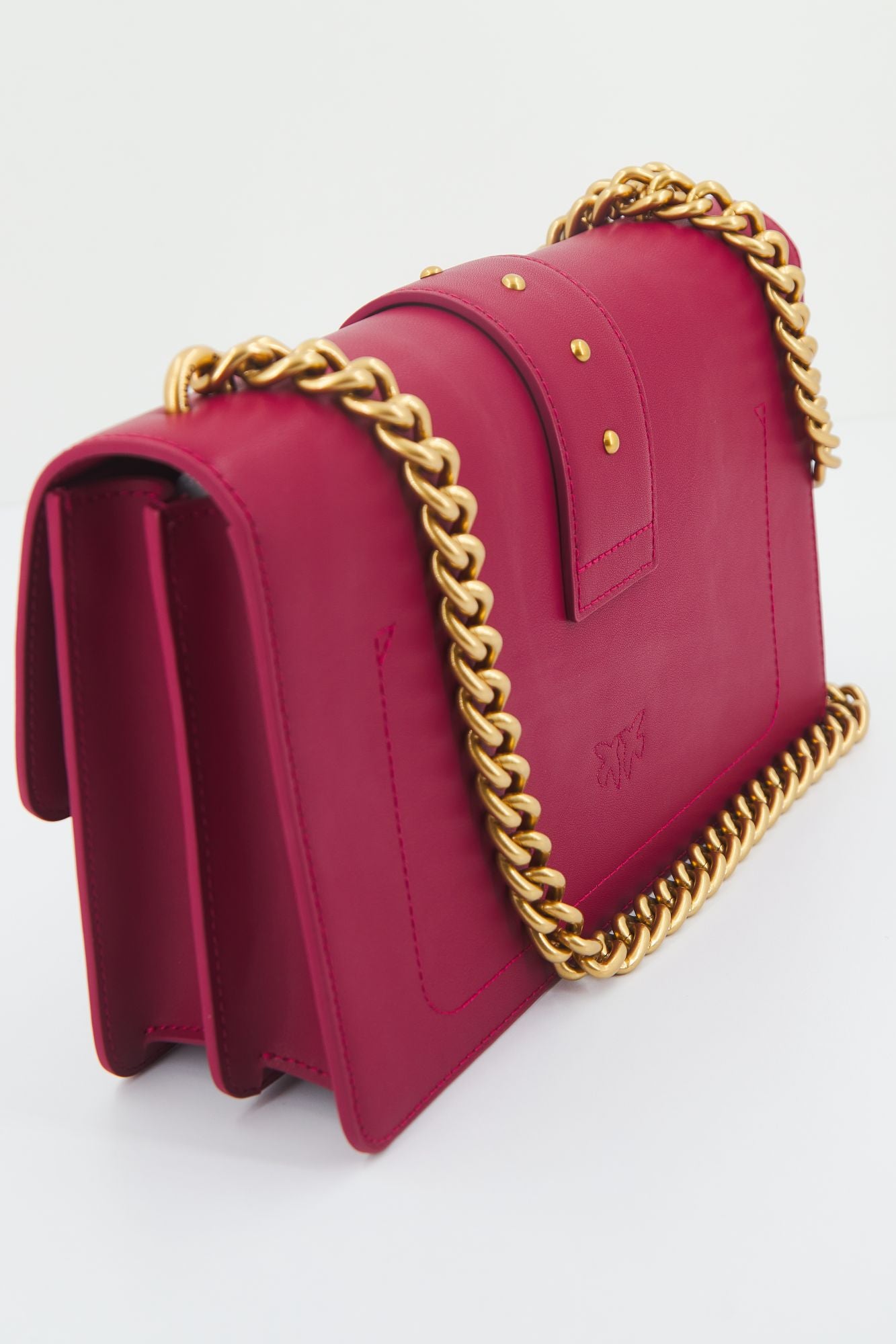 PINKO LOVE ONE CLASSIC C VITE en color BURDEOS (2)