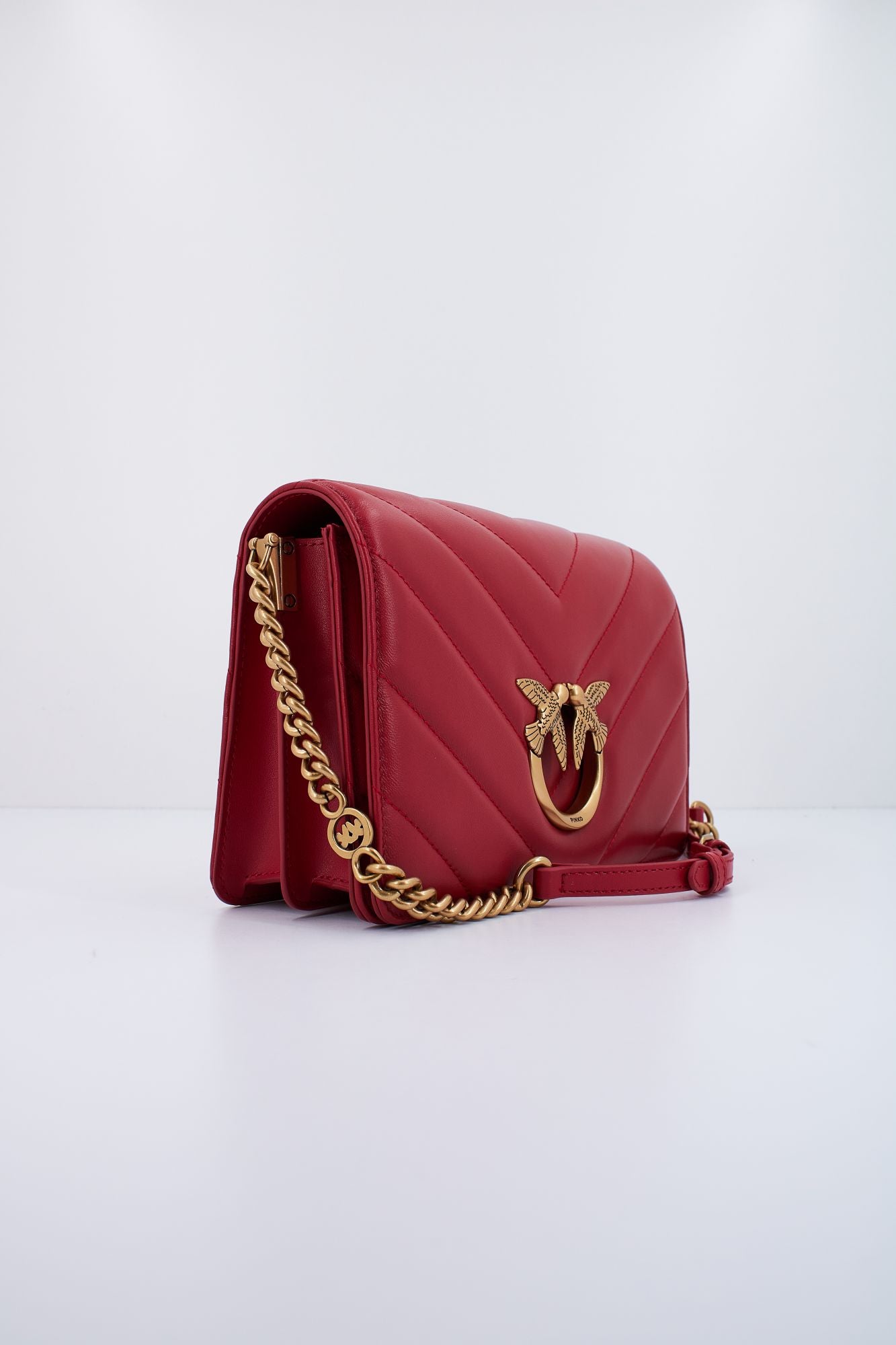 PINKO LOVE CLICK CLASSIC SHEE en color ROJO (3)