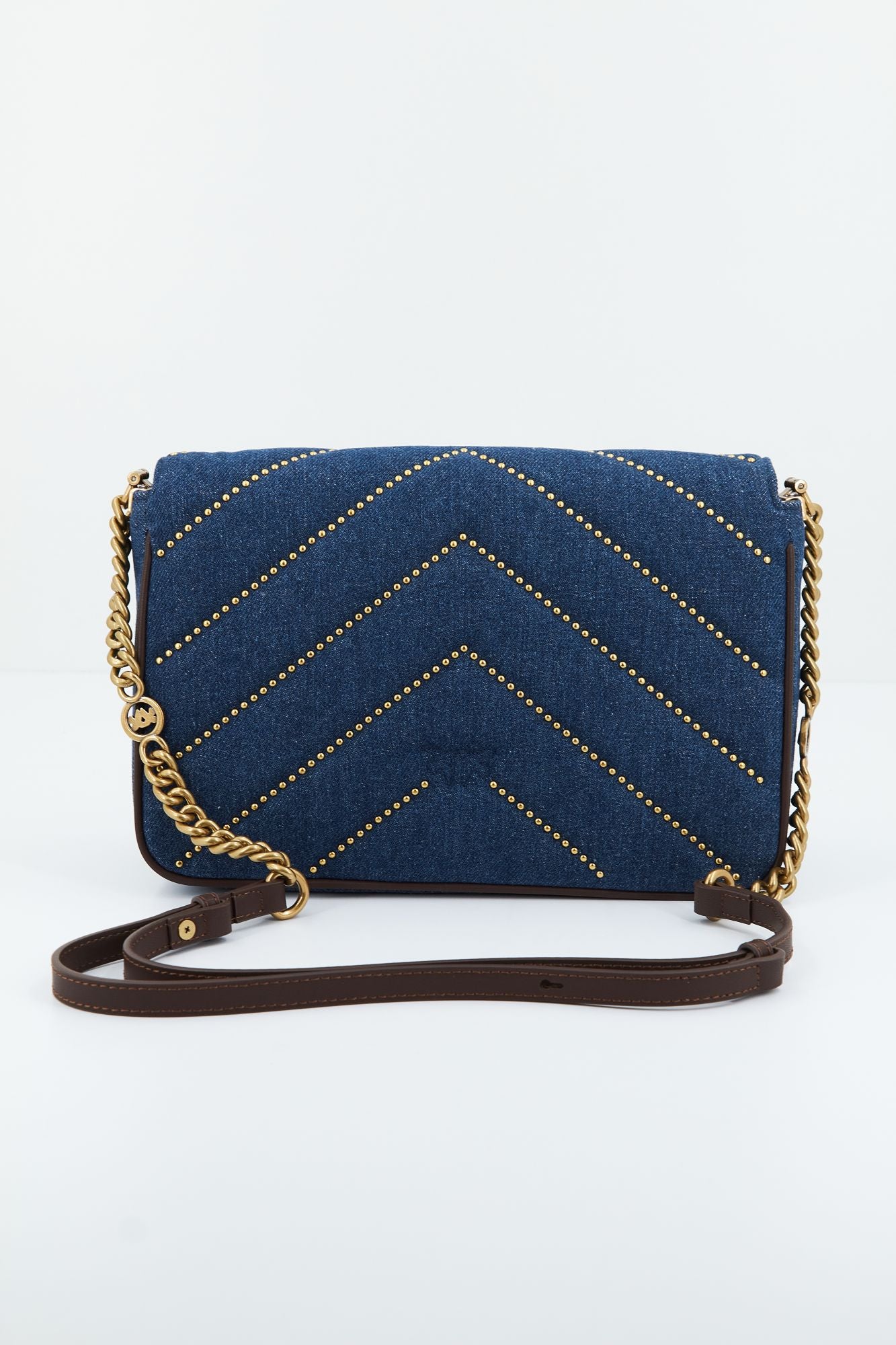 PINKO LOVE CLICK CLASSIC DENI en color AZUL (3)