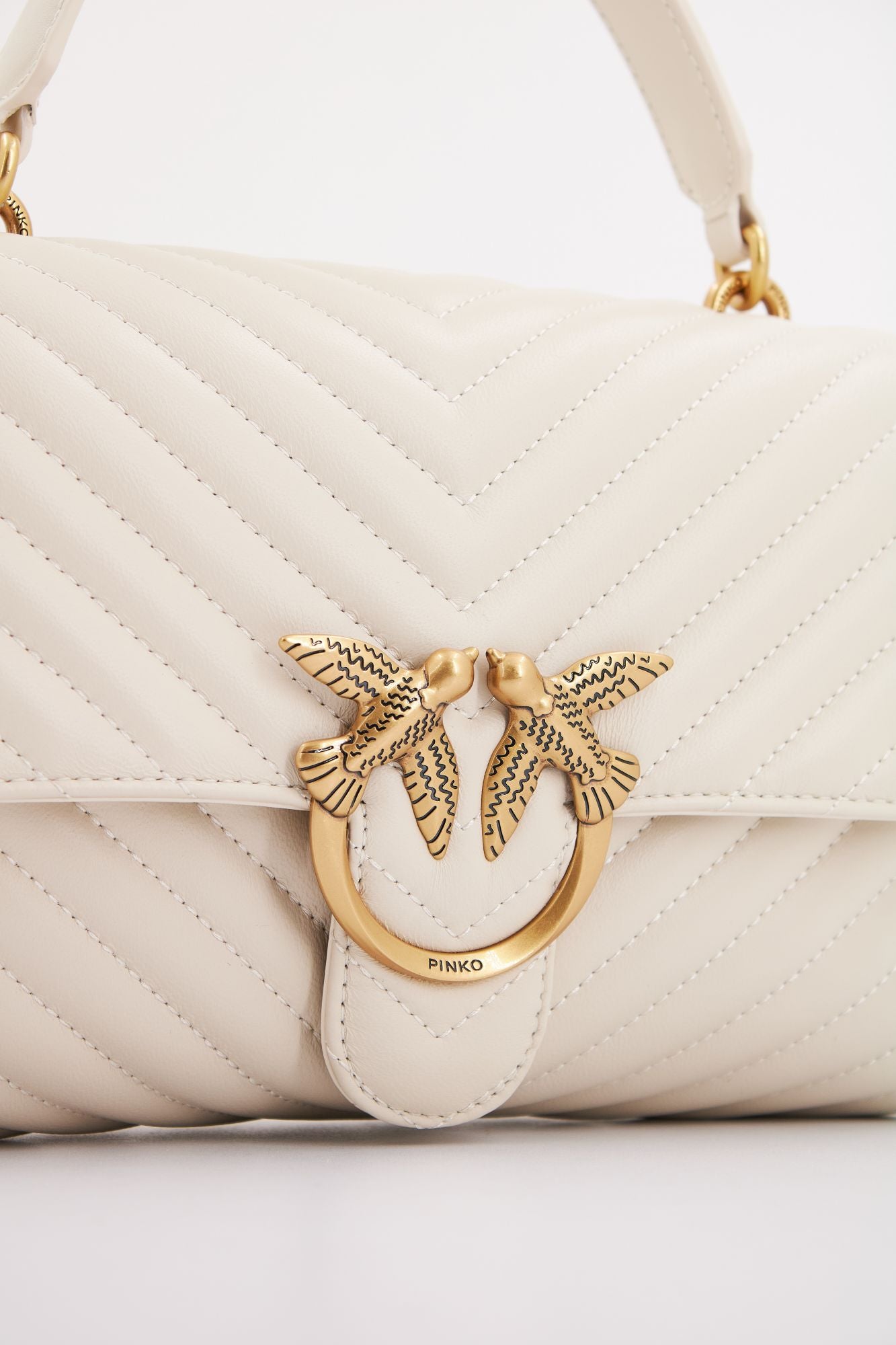 PINKO LOVE LADY PUFF CLASSIC en color BLANCO (4)