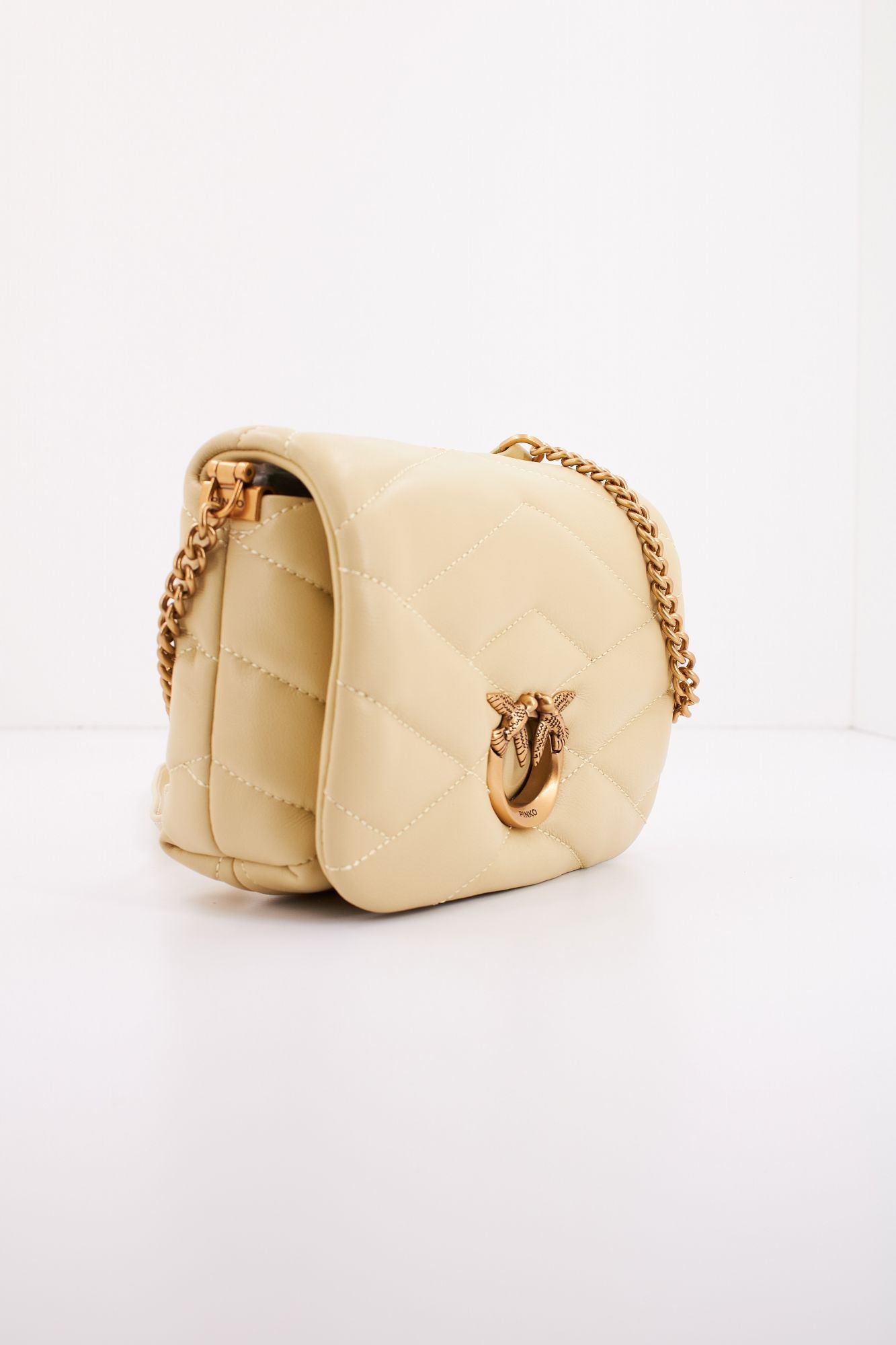 PINKO LOVE CLICK PUFF BABY SH en color AMARILLO (2)