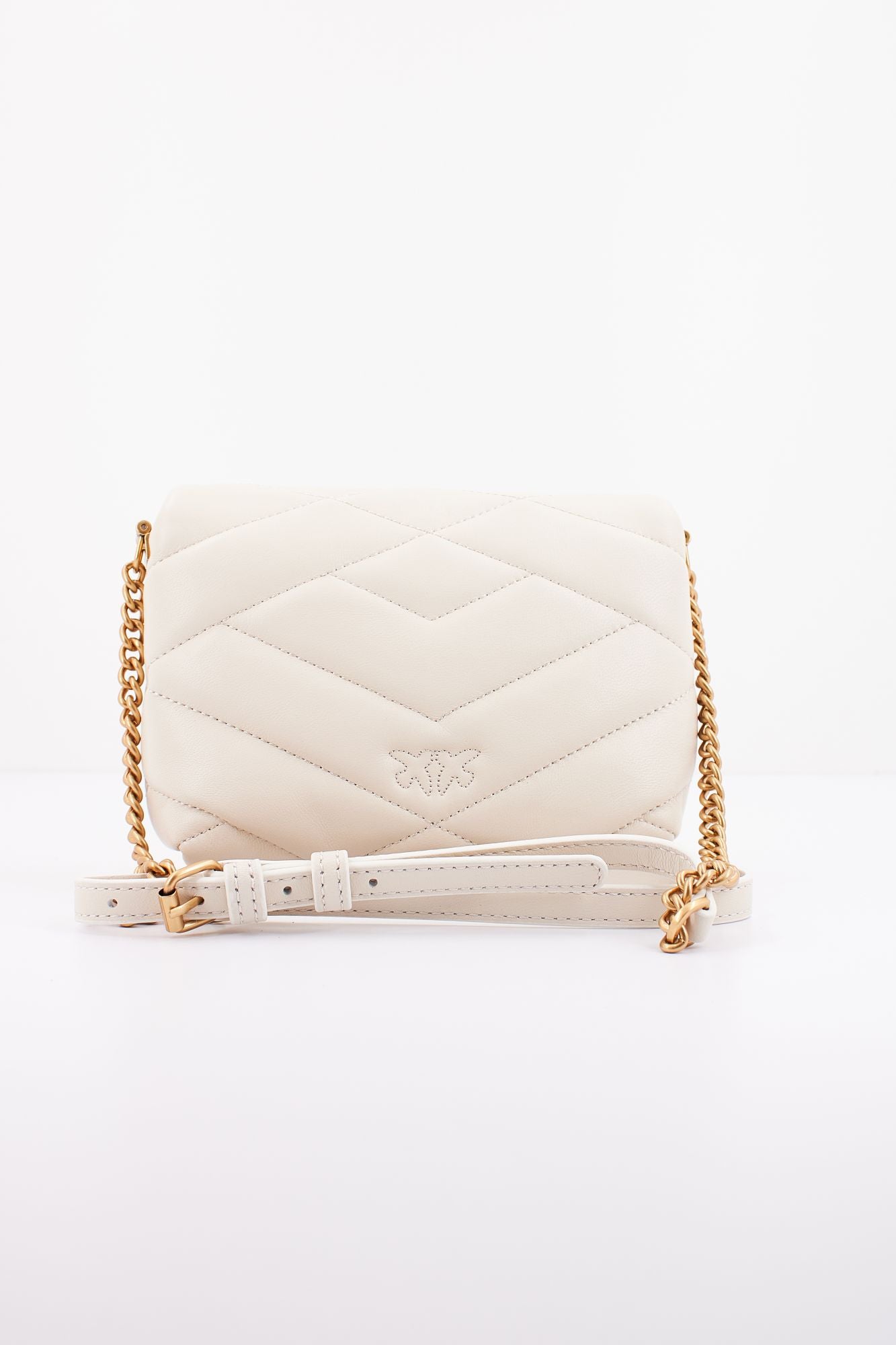 PINKO LOVE CLICK PUFF BABY SH en color BEIS (3)