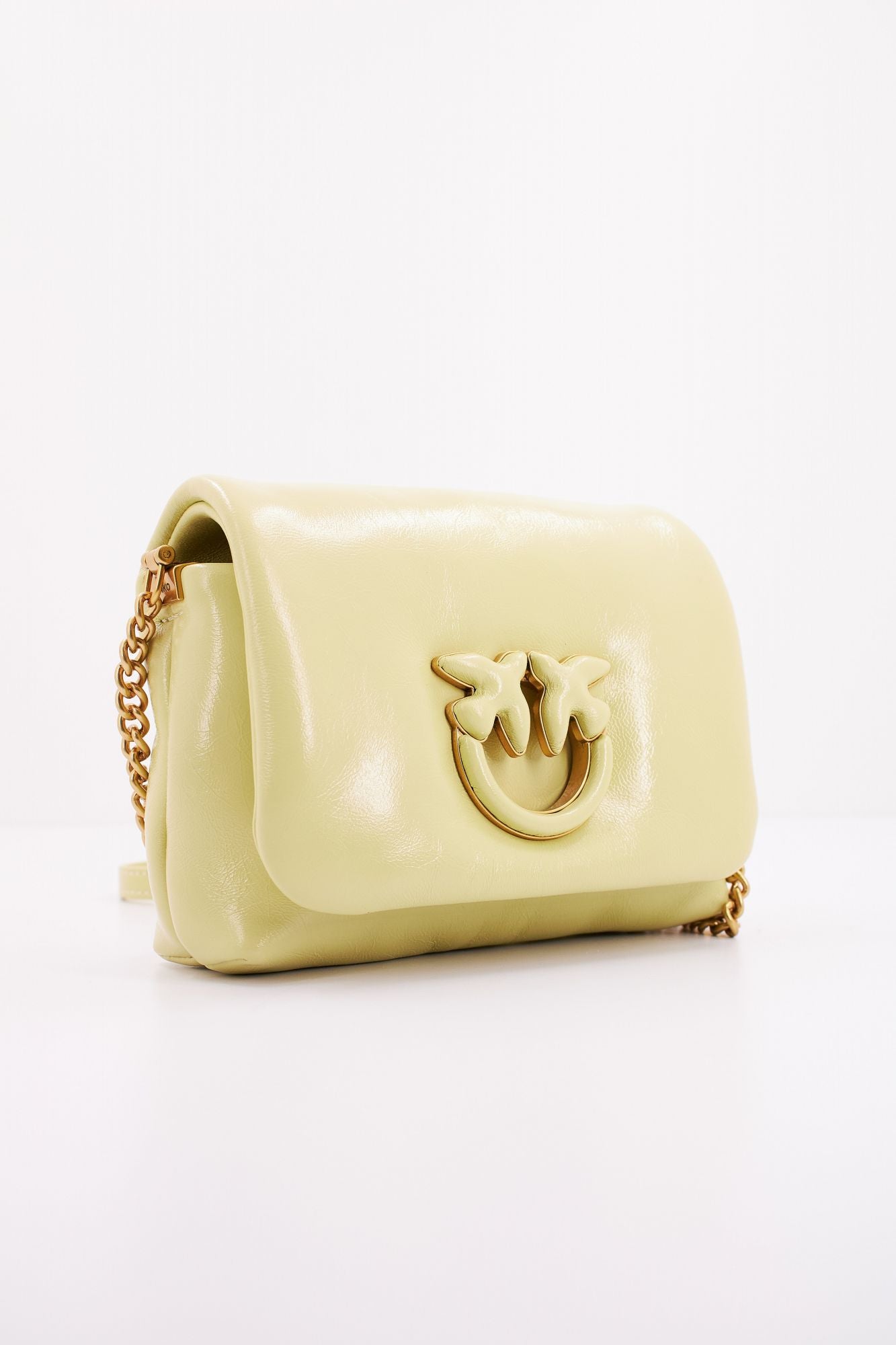 PINKO LOVE CLICK PUFF BABY SO en color AMARILLO (2)