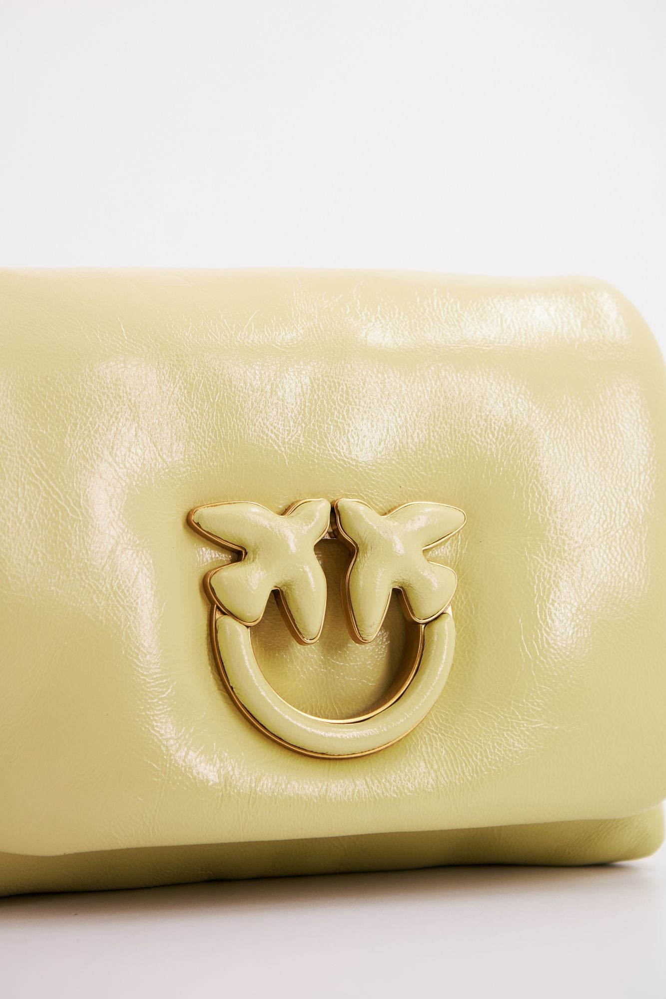 PINKO LOVE CLICK PUFF BABY SO en color AMARILLO (4)