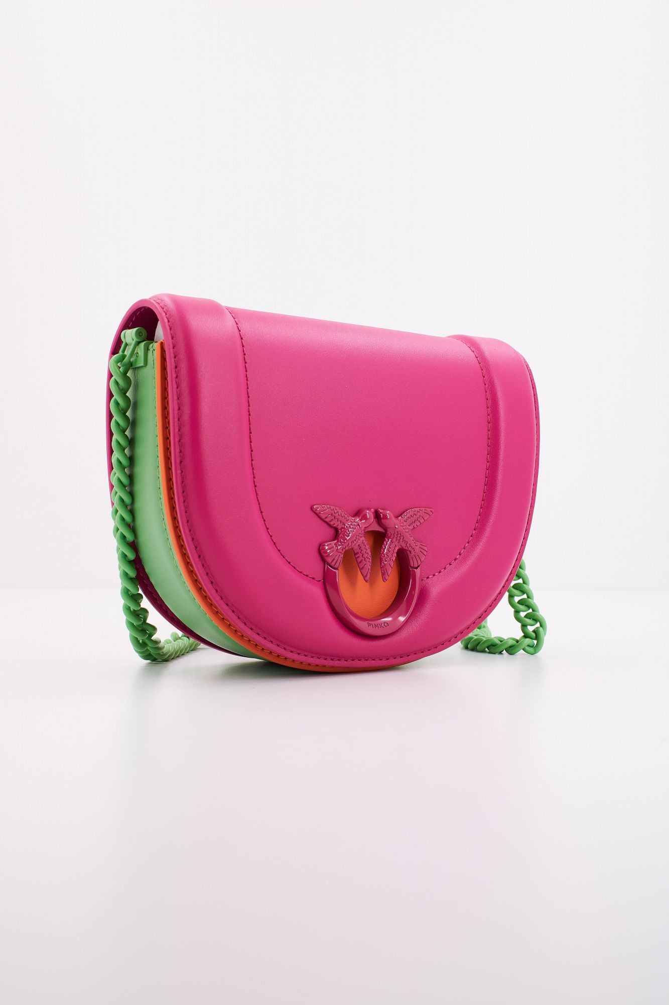 PINKO LOVE ROUND CLICK MINI V en color ROSA (2)