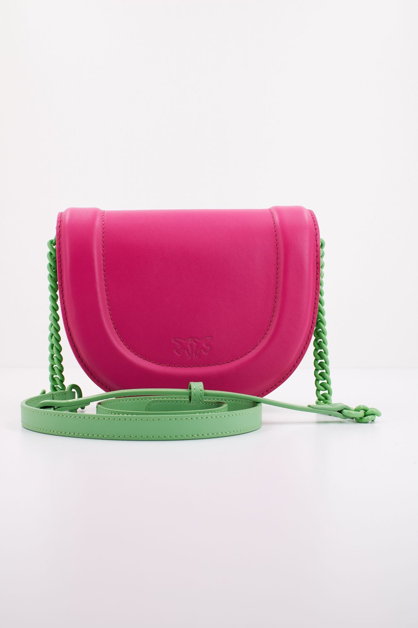 PINKO LOVE ROUND CLICK MINI V en color ROSA (3)