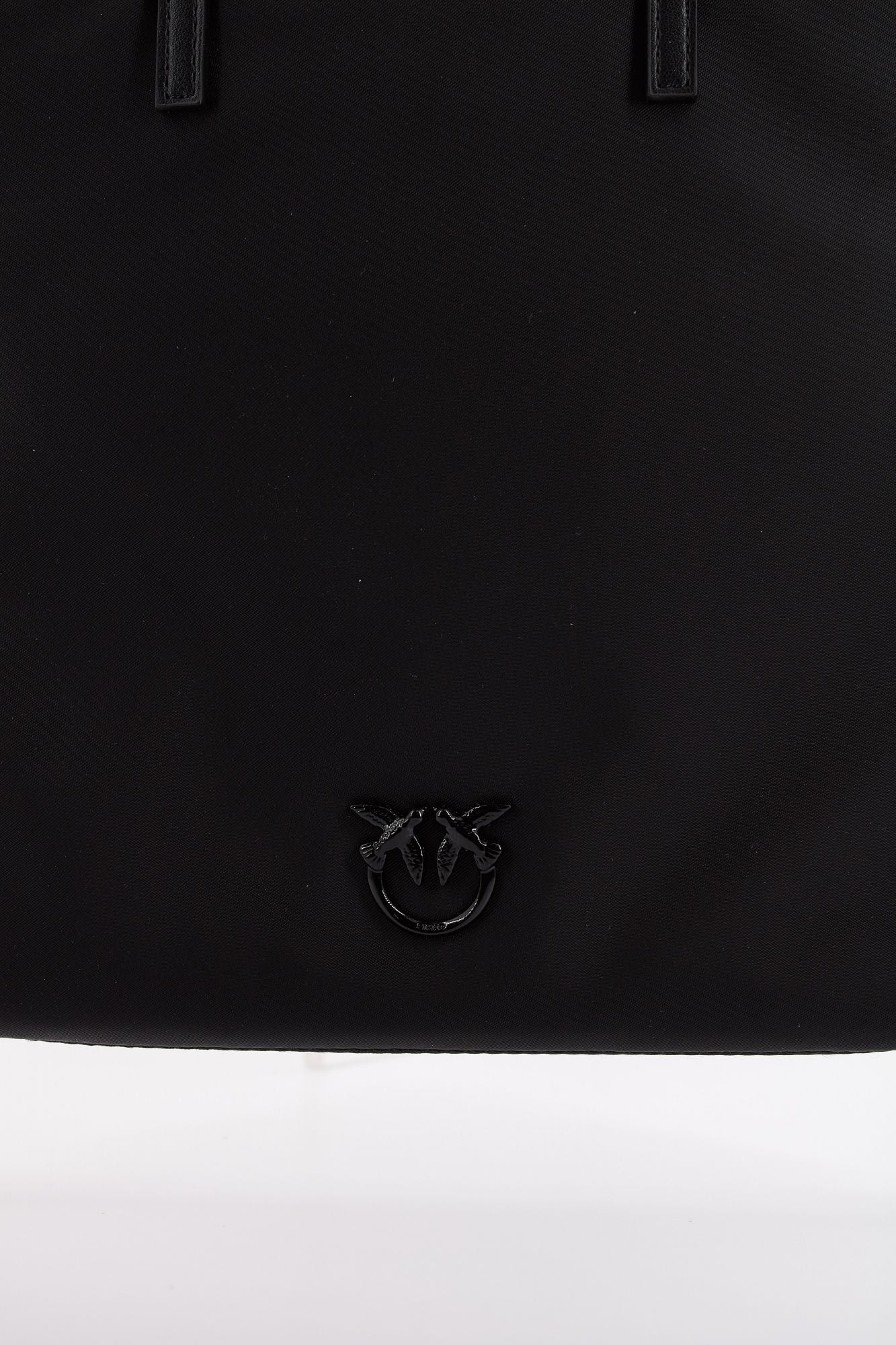 PINKO MINI SHOPPER RECYCLED N en color NEGRO (4)