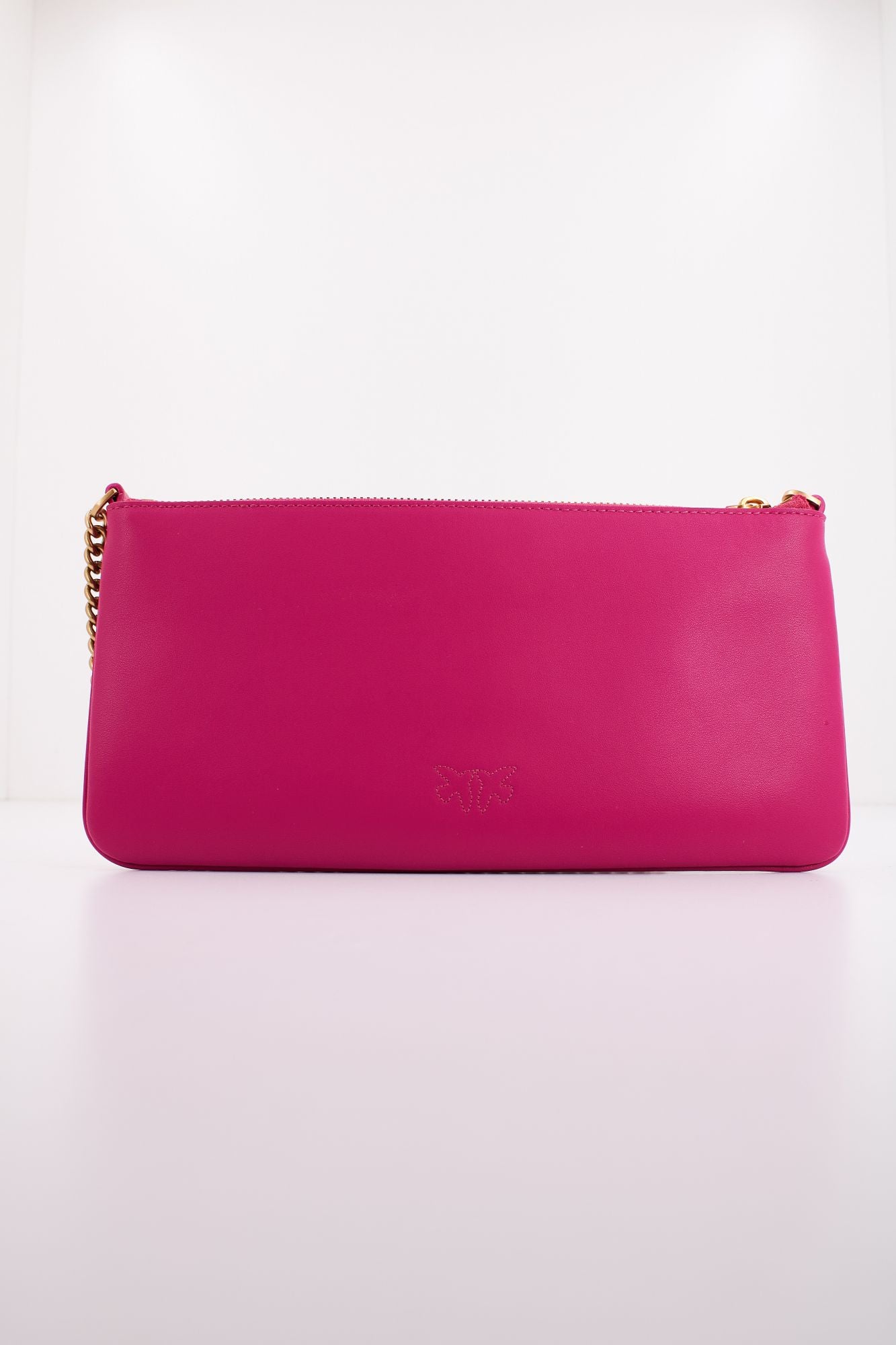 PINKO FLAT VITELLO SETA en color ROSA (3)