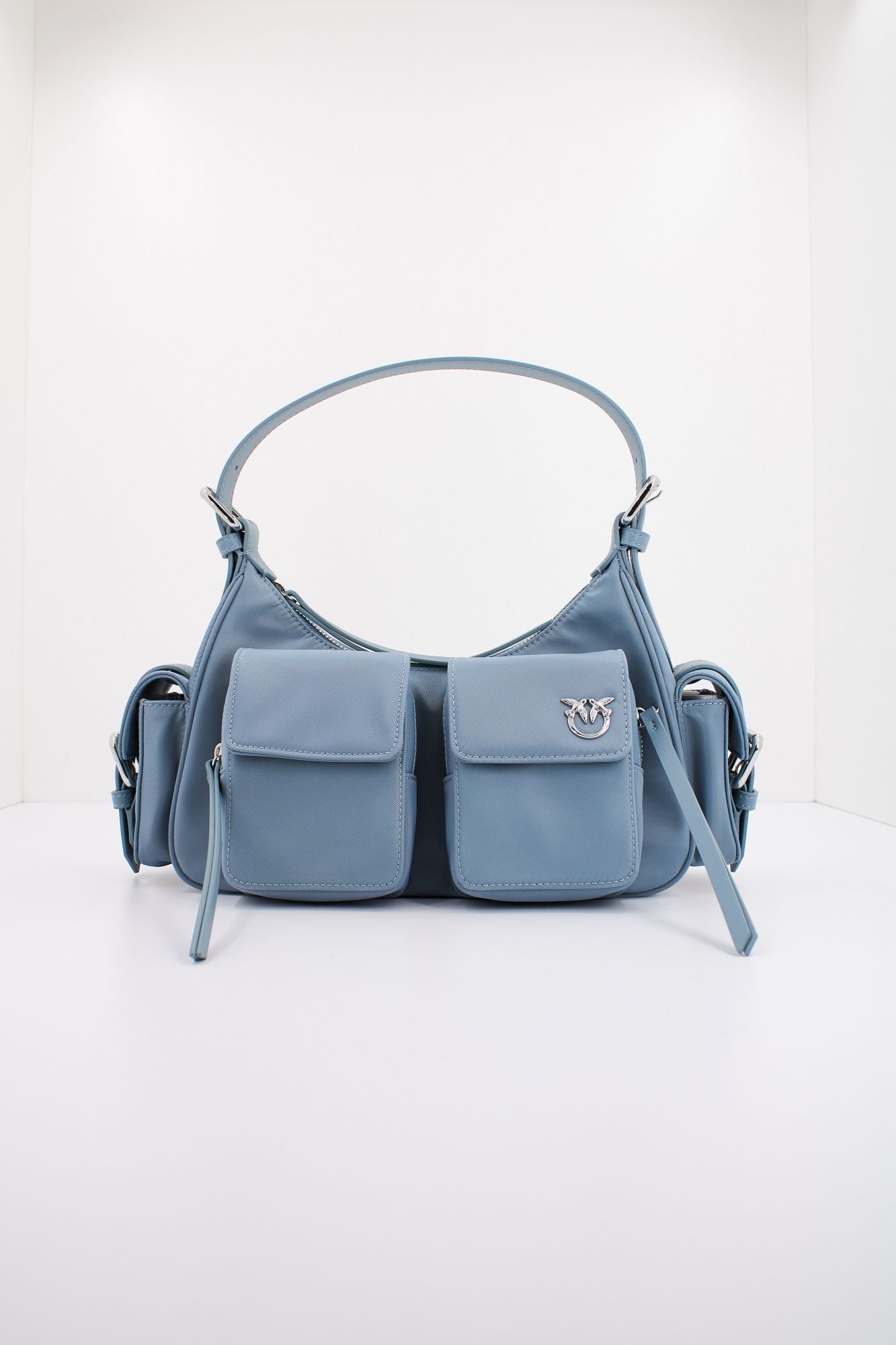 PINKO CARGO BAG en color AZUL (1)