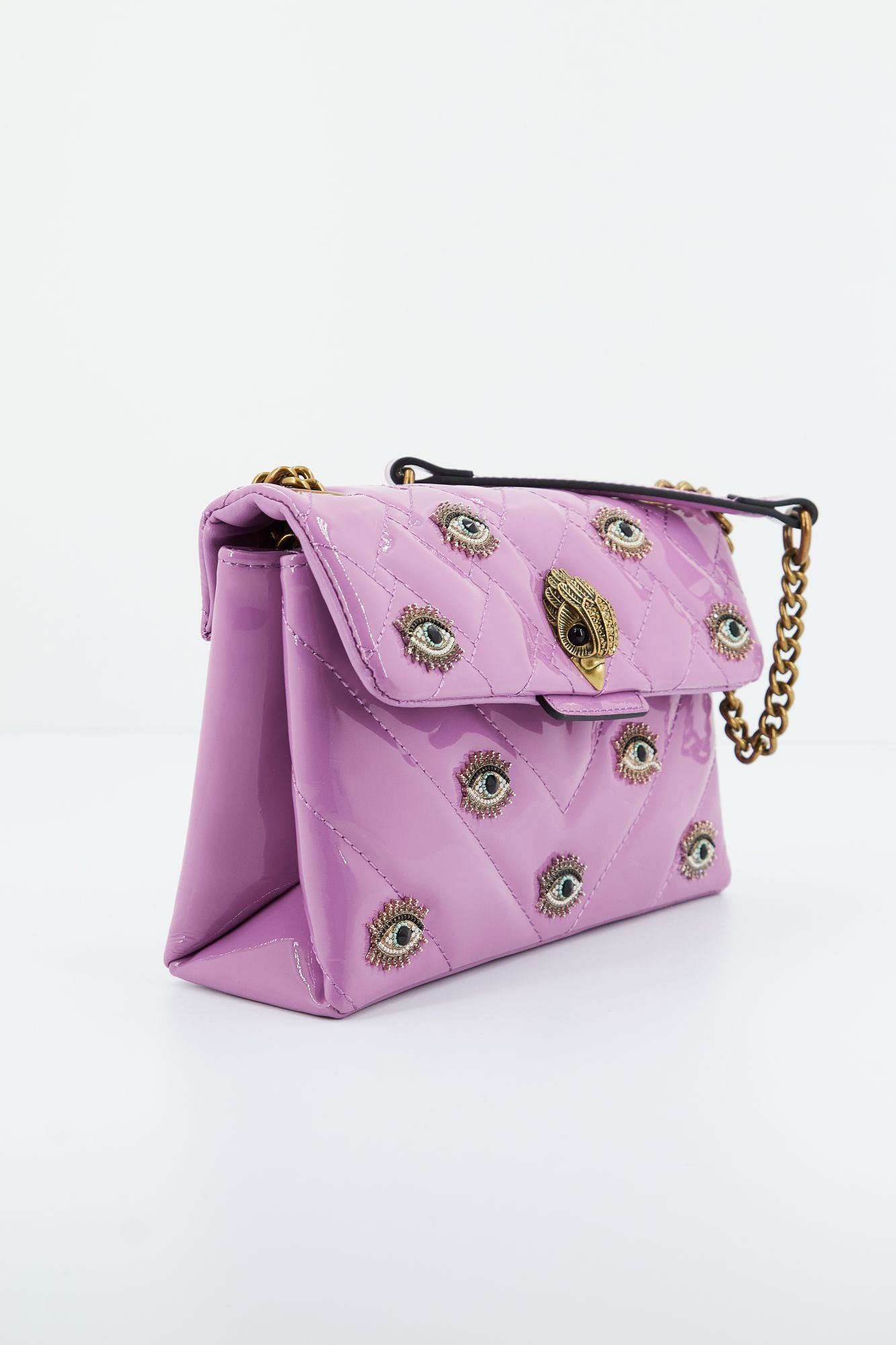 KURT GEIGER LONDON MD KENSINGTON BAG EYE en color ROSA (2)