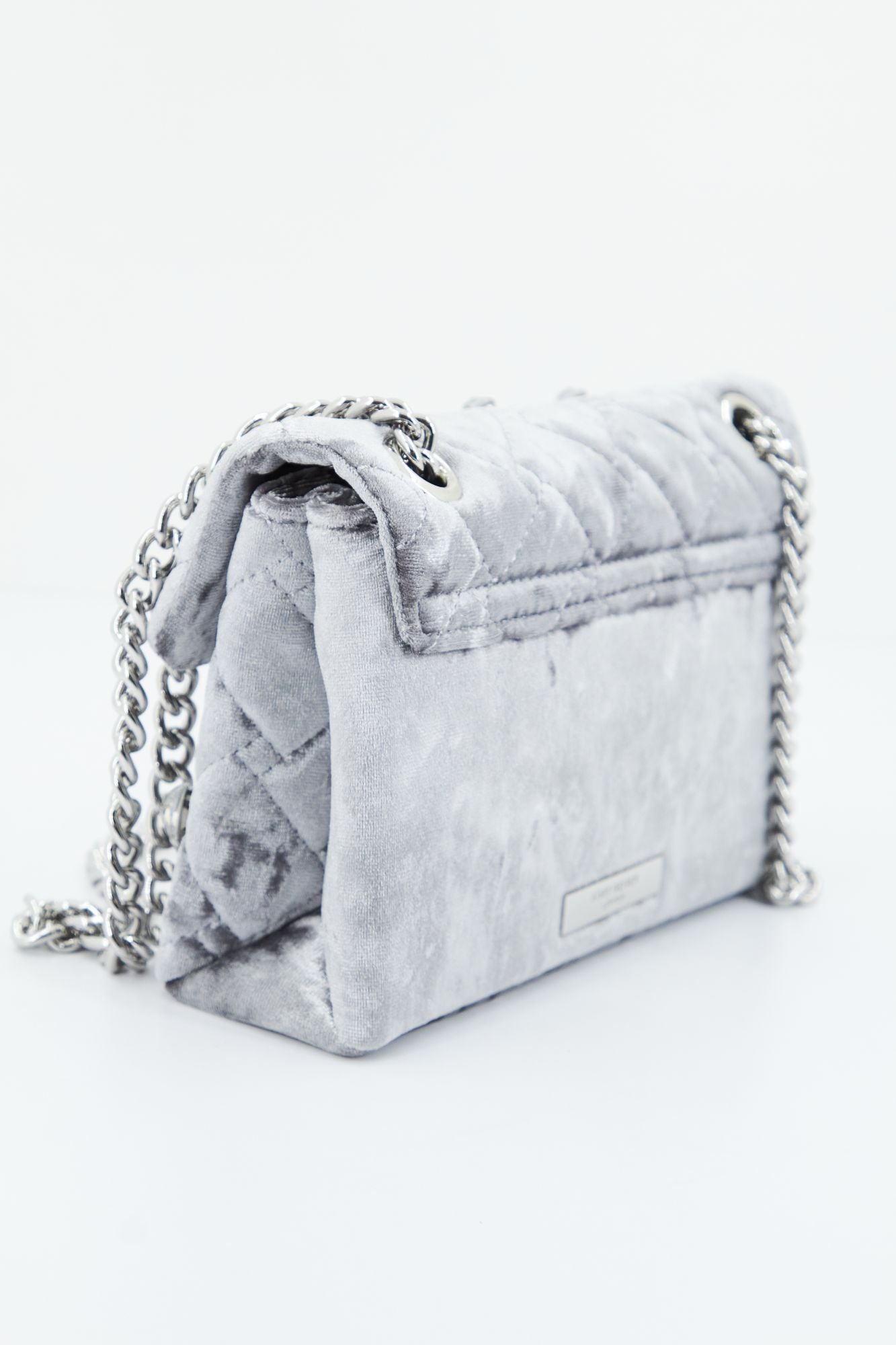 KURT GEIGER LONDON MINI KENSINGTON CRYS en color PLATA (2)