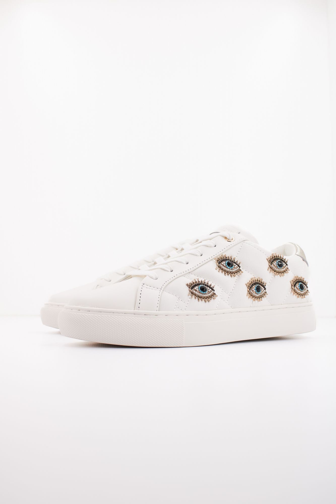 KURT GEIGER LONDON LANE QUILT EYE en color BLANCO (2)