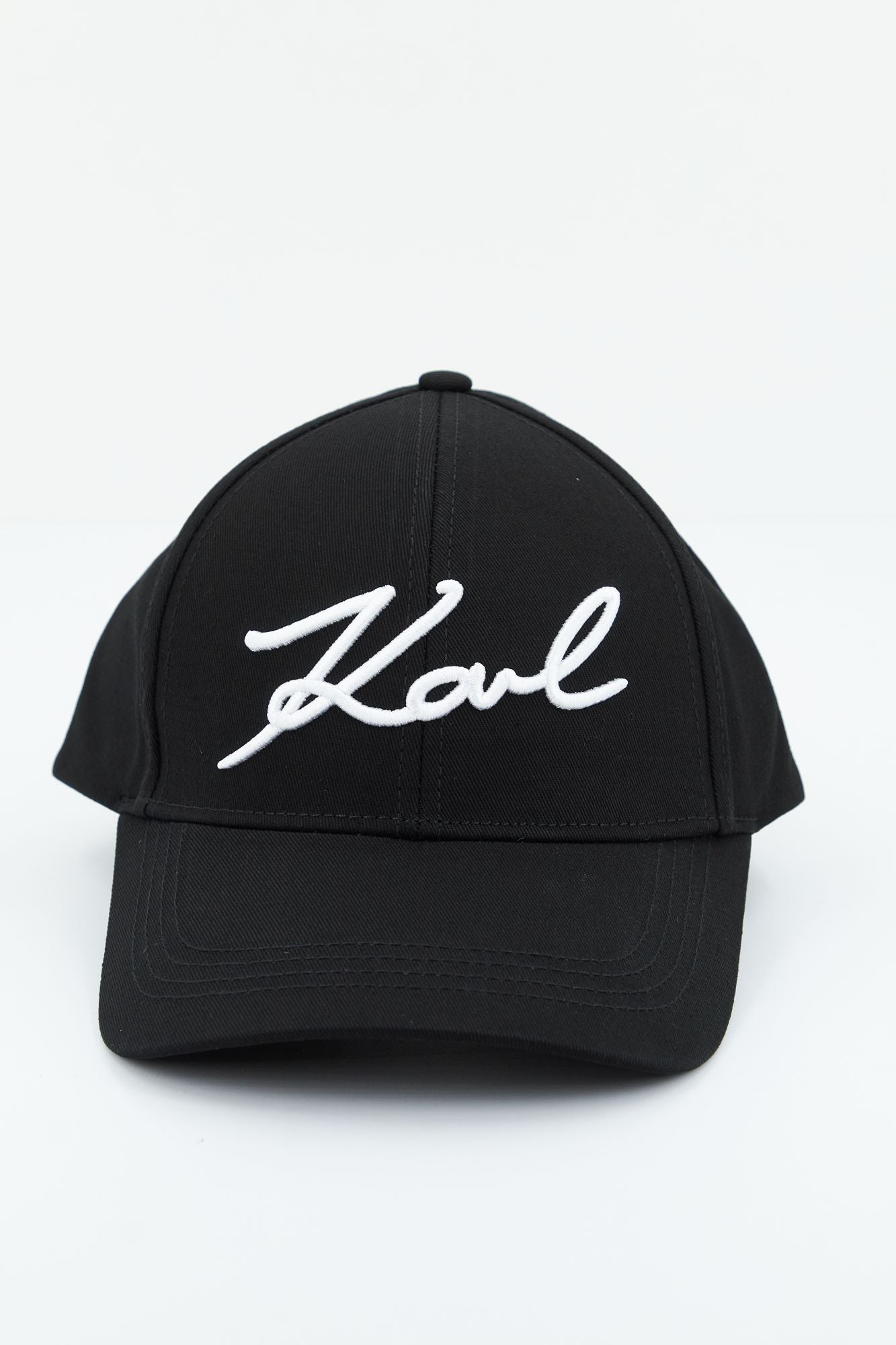 KARL LAGERFELD K/SIGNATURE CAP en color NEGRO (1)