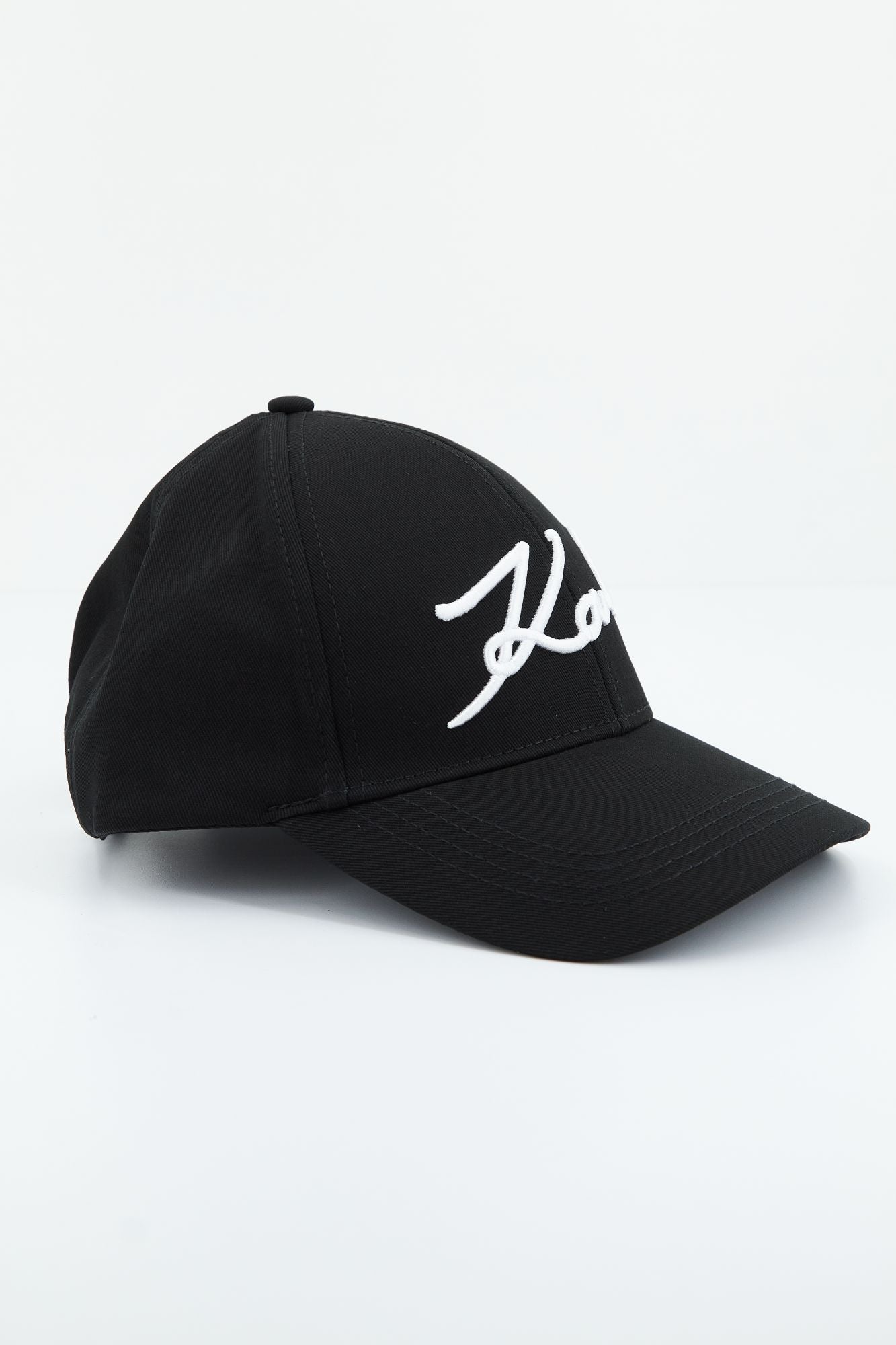 KARL LAGERFELD K/SIGNATURE CAP en color NEGRO (2)