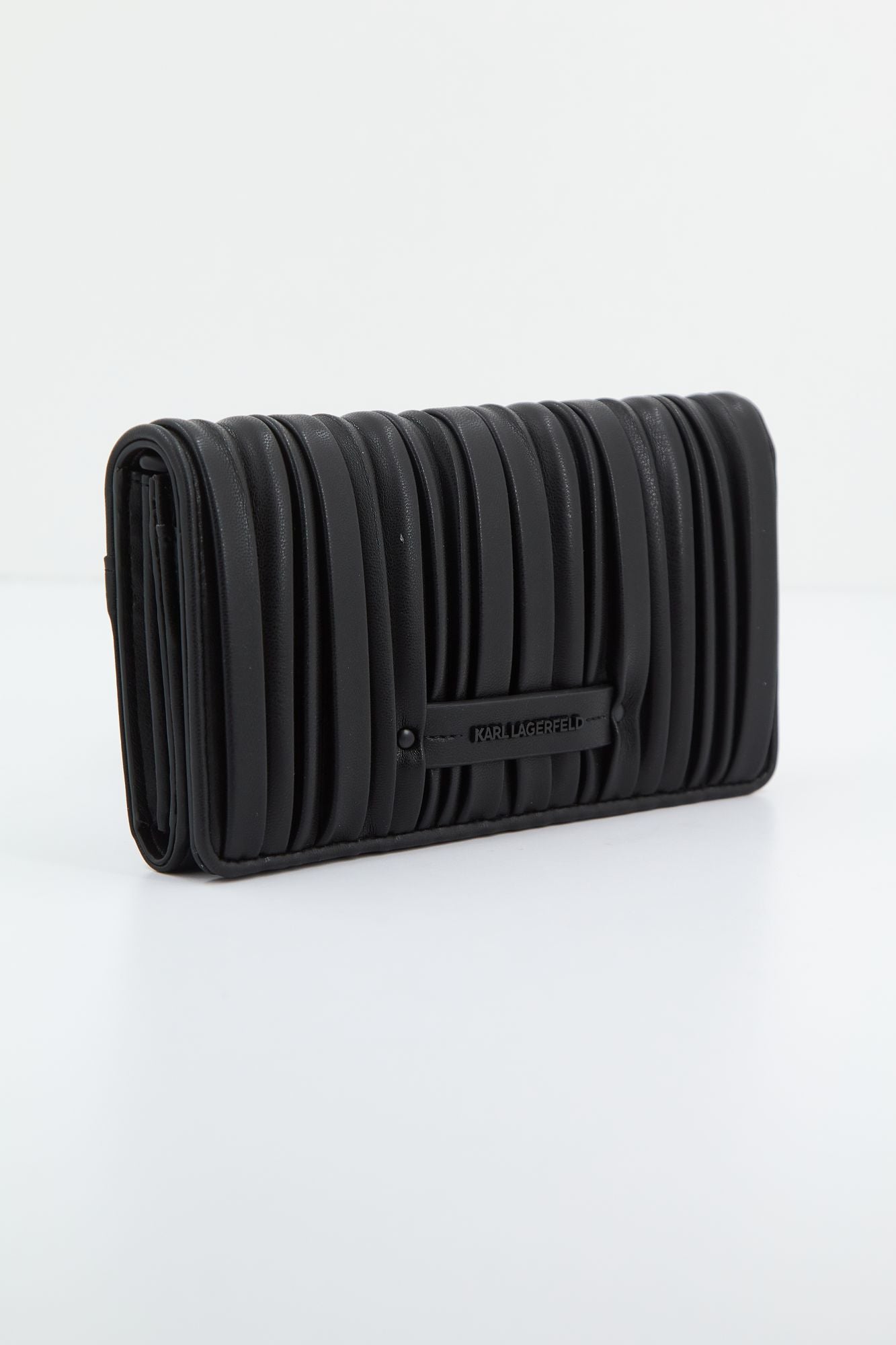 KARL LAGERFELD K/KUSHION CONT FLAP WLT en color NEGRO (2)