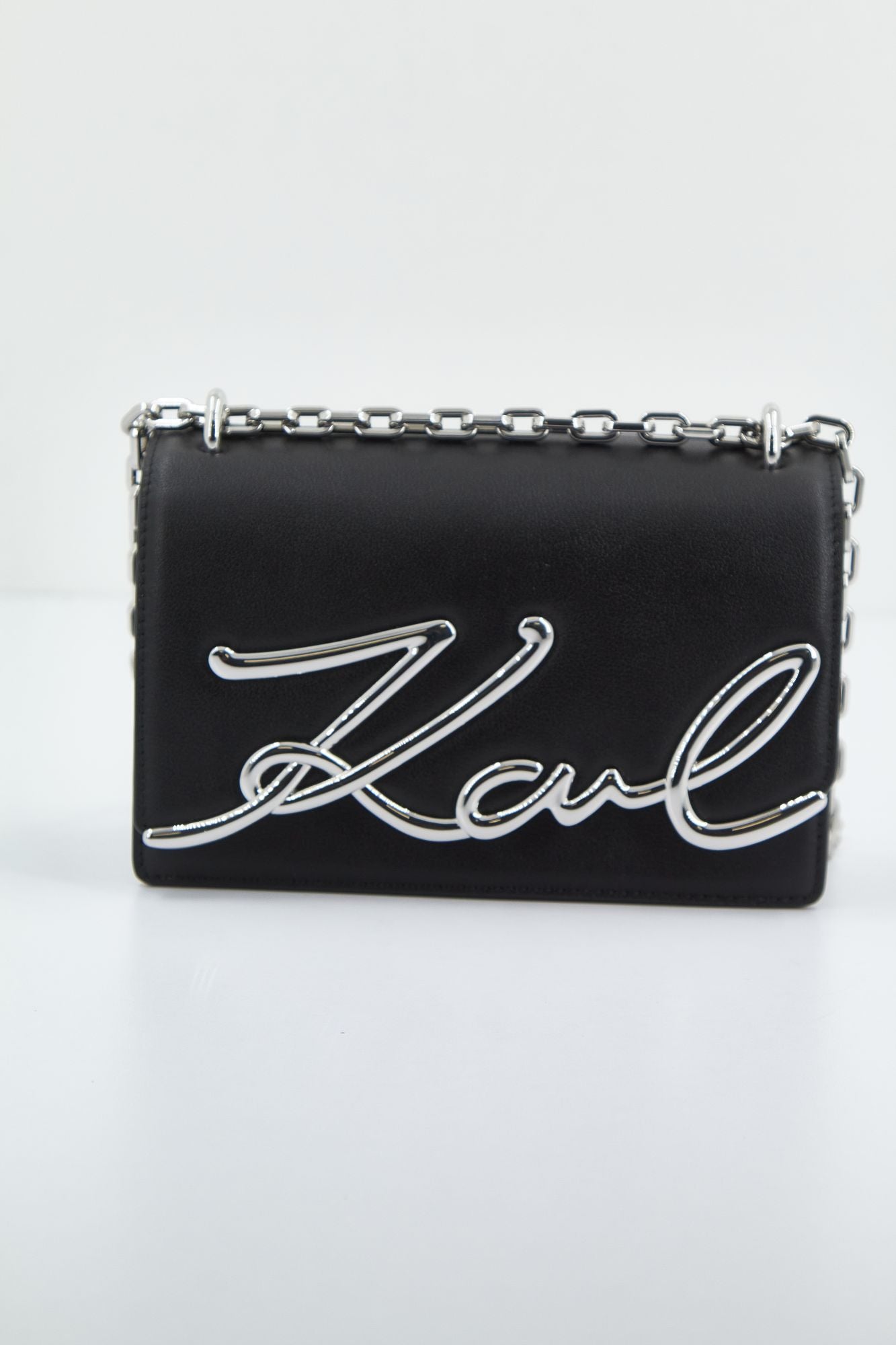 KARL LAGERFELD K/SIGNATURE SM SHOULDERBAG en color NEGRO (1)