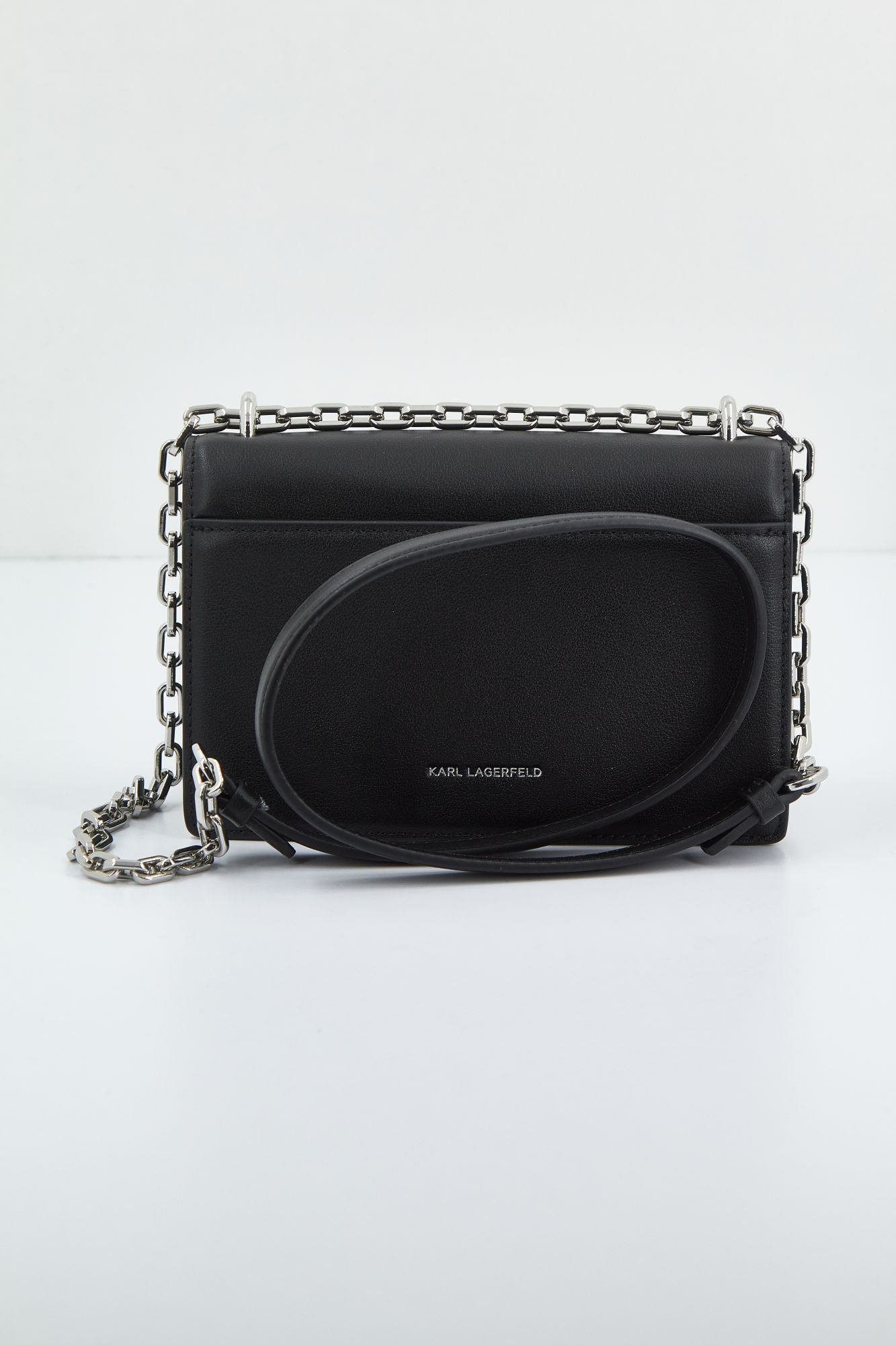 KARL LAGERFELD K/SIGNATURE SM SHOULDERBAG en color NEGRO (3)