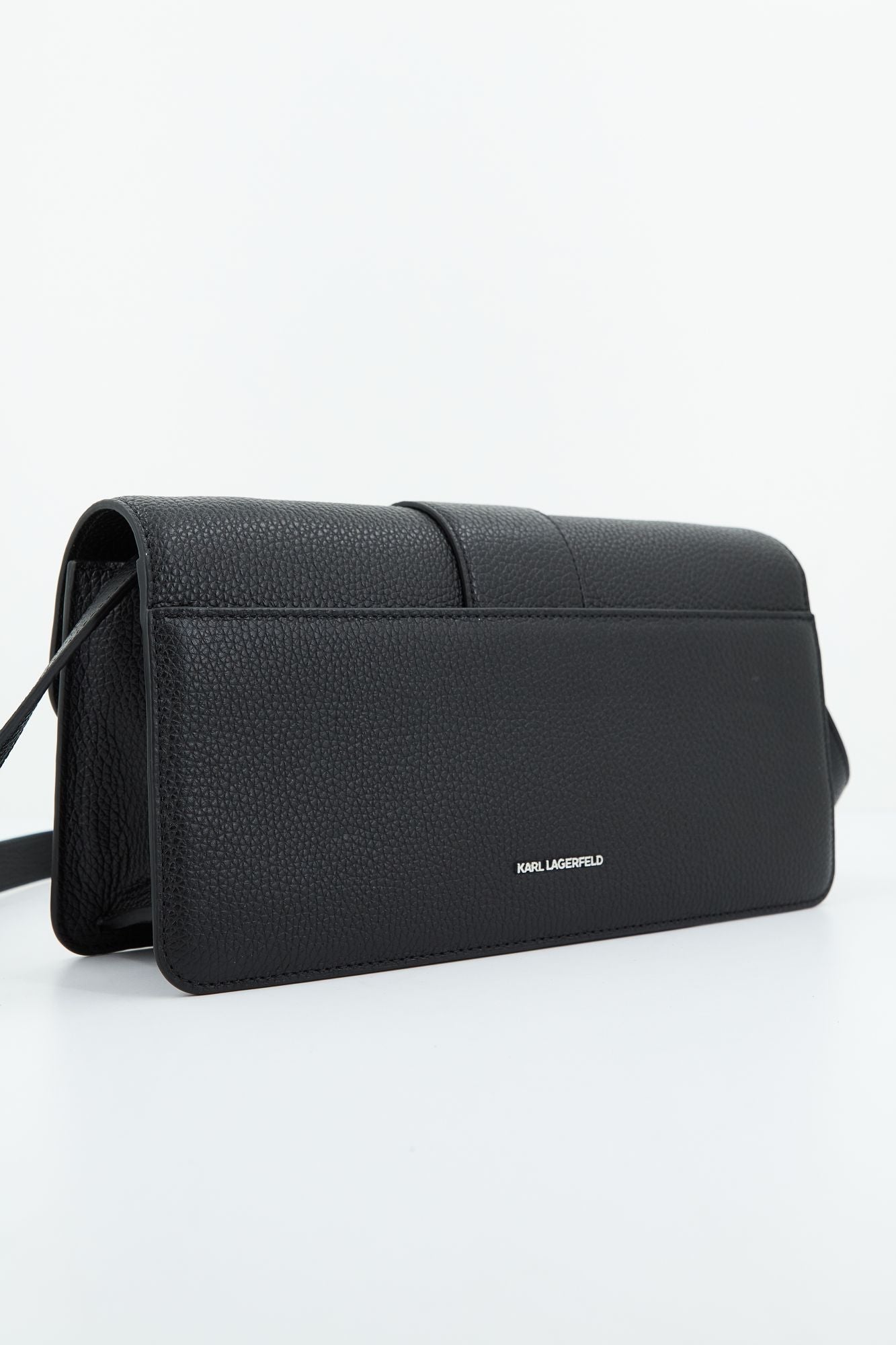 KARL LAGERFELD K/IKONIK 2.0 LEA FLP SB GR en color NEGRO (2)