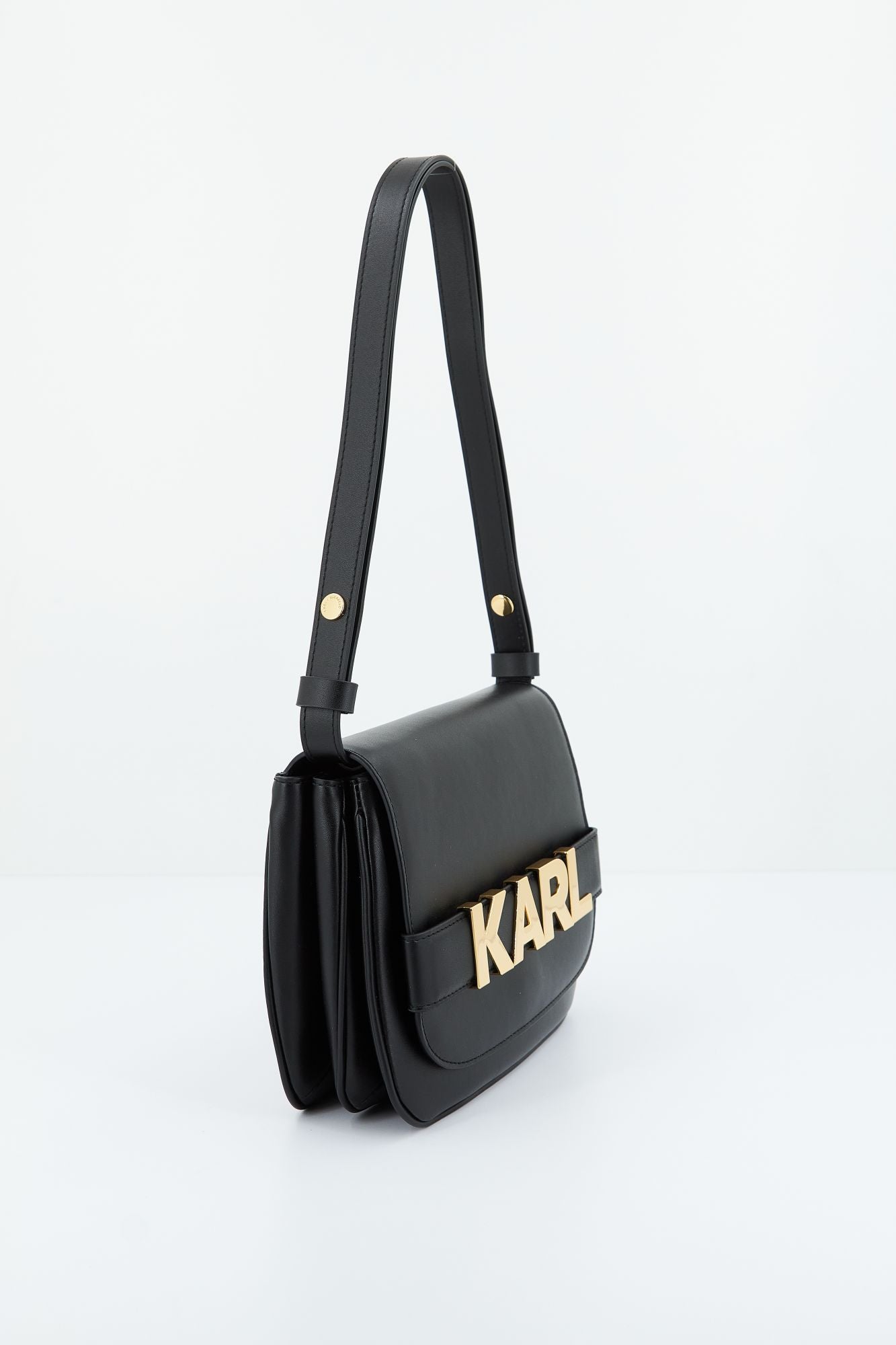 KARL LAGERFELD K/LETTERS FLAP CROSSBODY en color NEGRO (2)