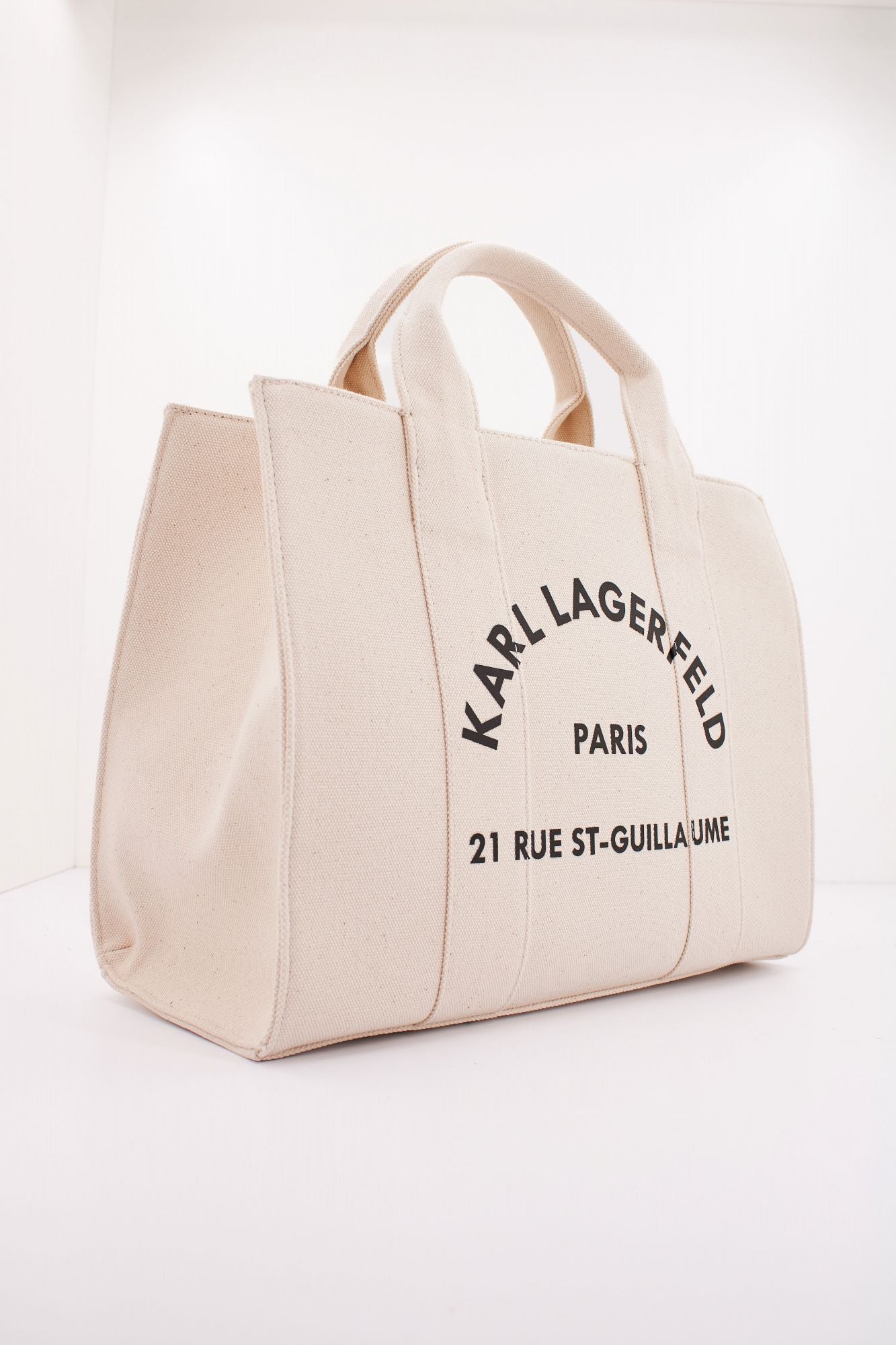 KARL LAGERFELD RSG SQUARE MEDIUM TOTE en color BLANCO (2)