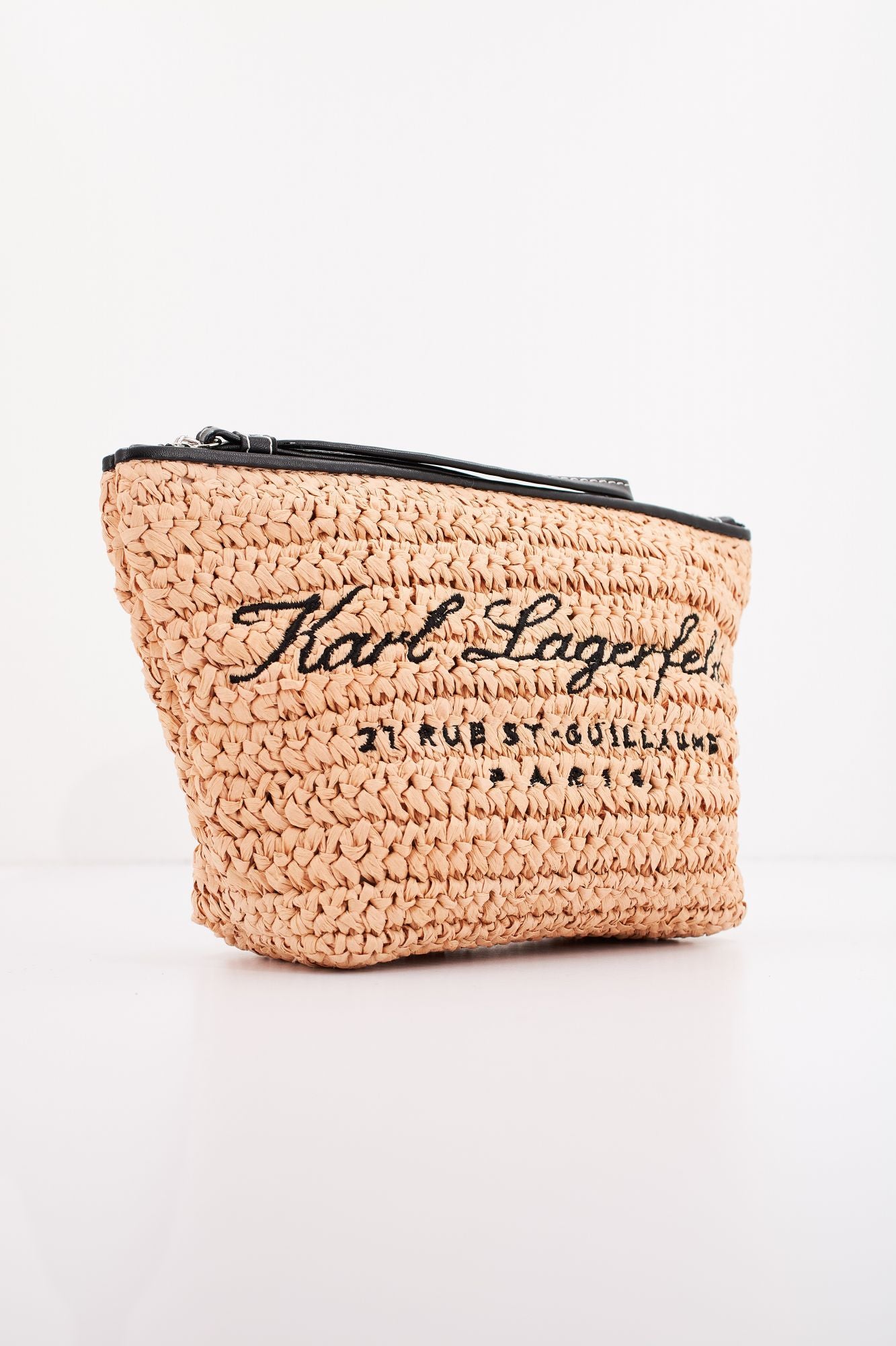 KARL LAGERFELD HOTEL KARL BEACH POUCH en color MARRON CLARO (2)