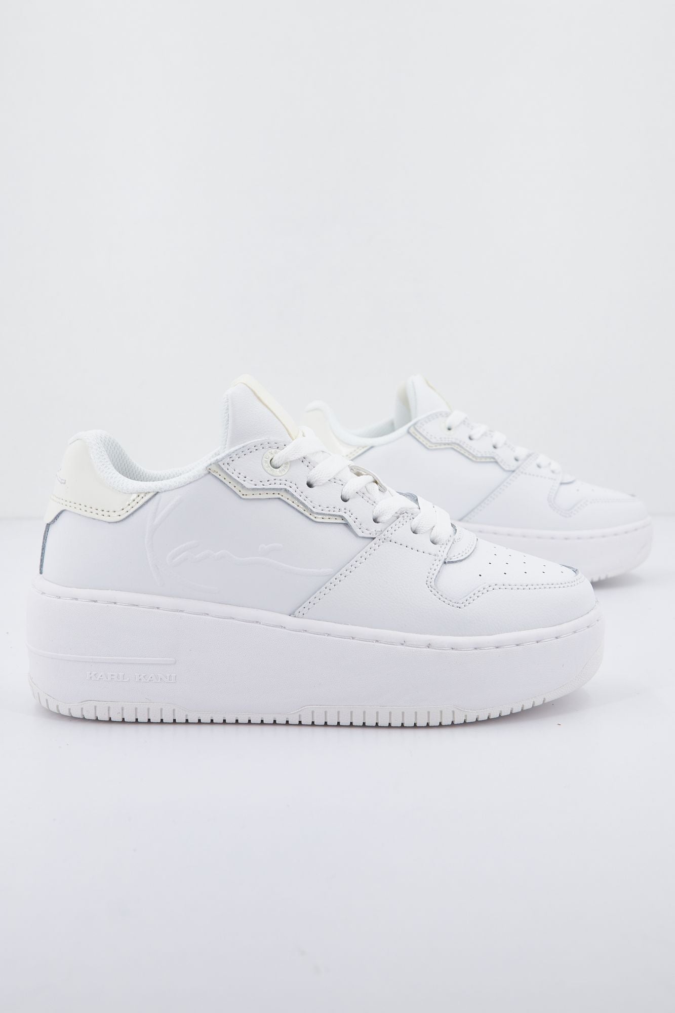 KARL KANI K 89 UP HEEL LOGO en color BLANCO (2)