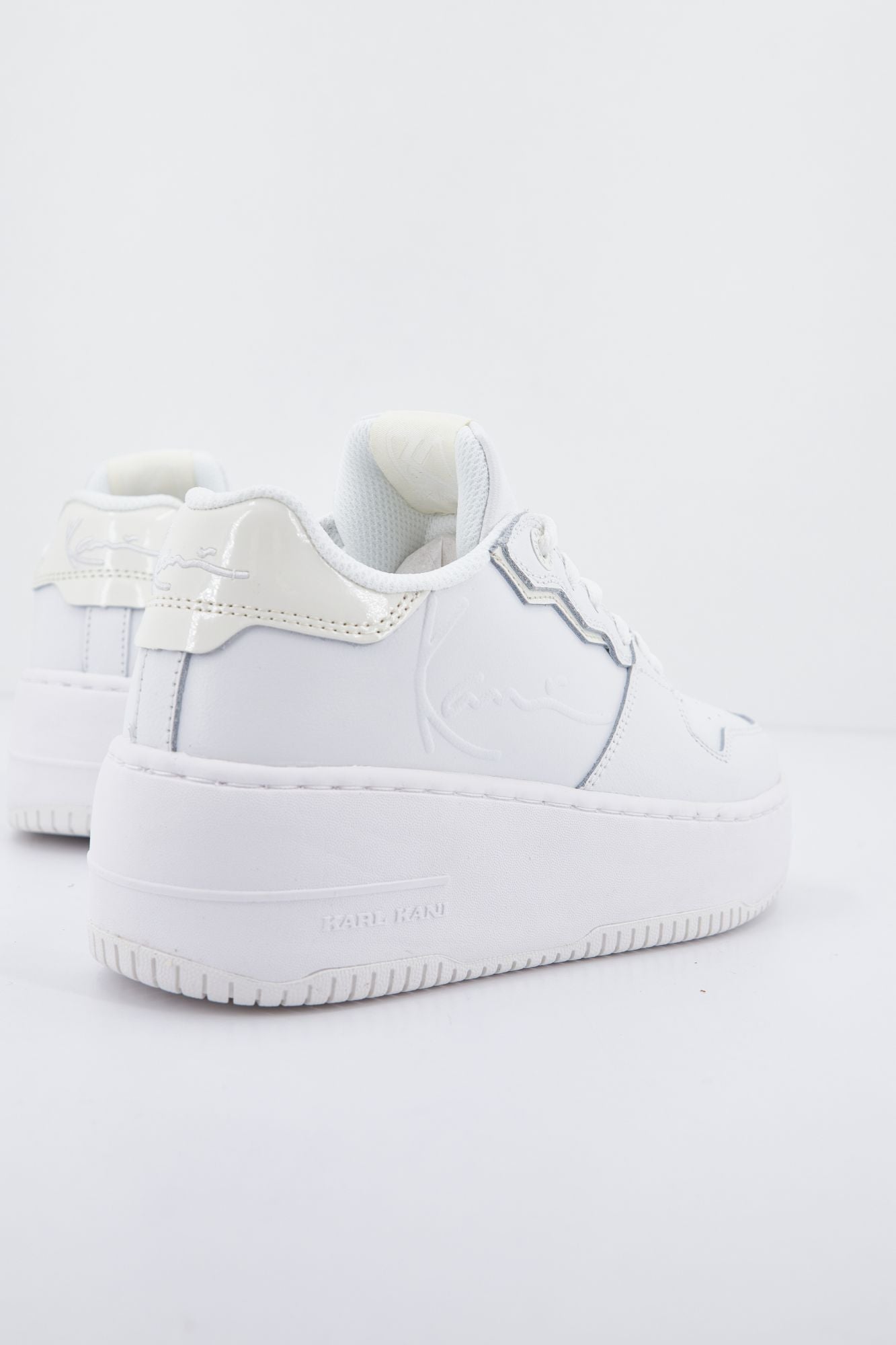 KARL KANI K 89 UP HEEL LOGO en color BLANCO (3)