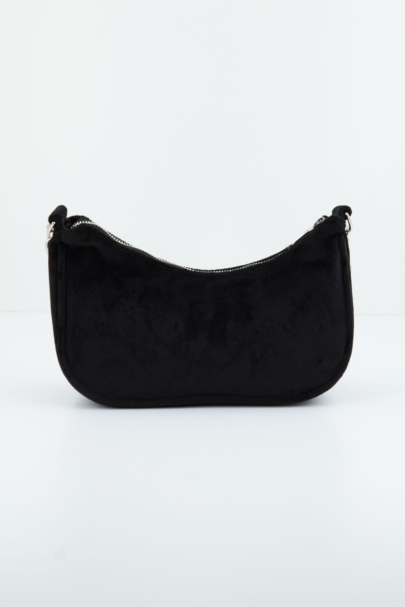 JUICY COUTURE KABELO VELOUR SHOUDER BAG en color NEGRO (3)