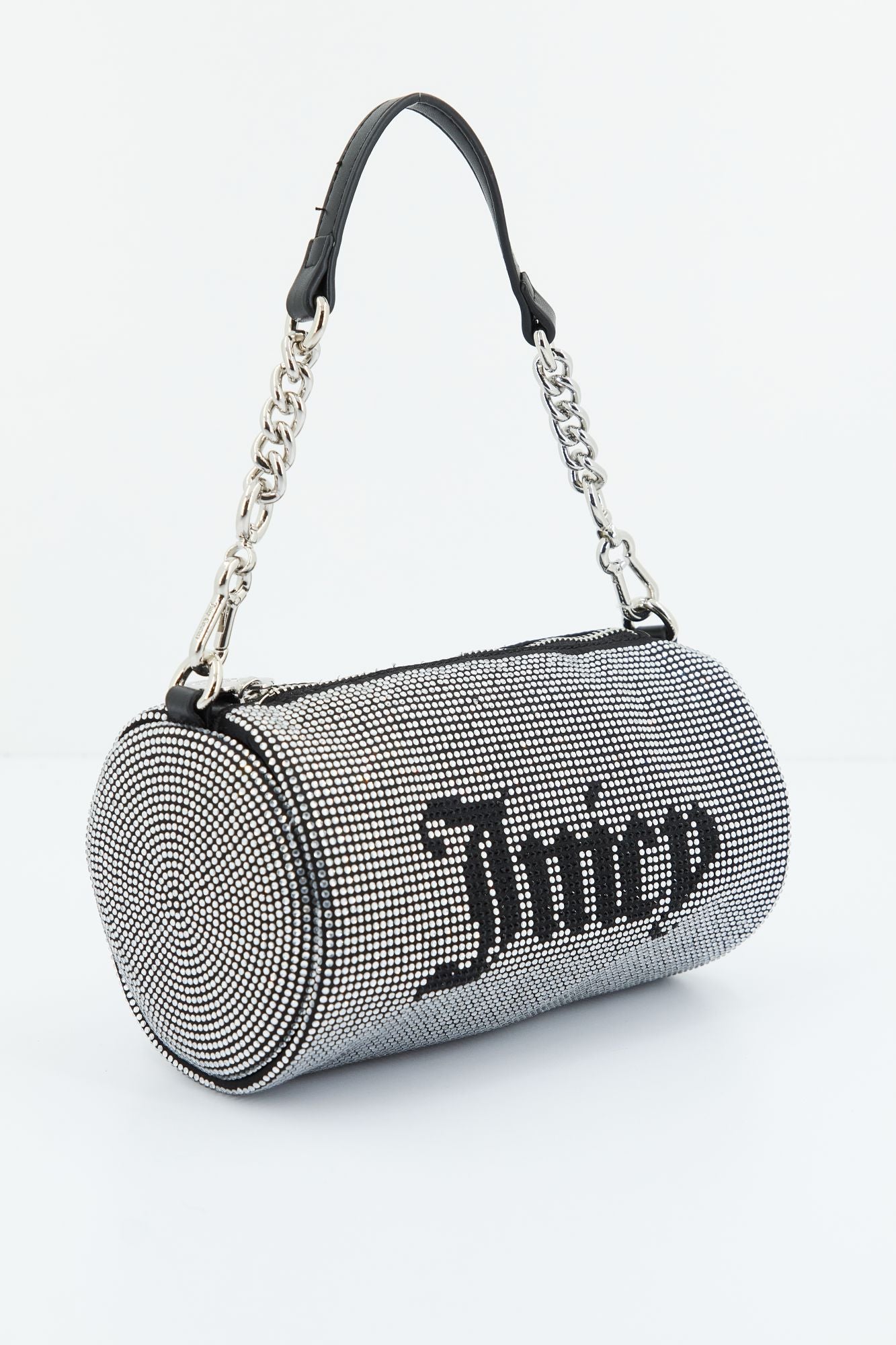 JUICY COUTURE HAZEL BARREL BAG en color PLATA (2)