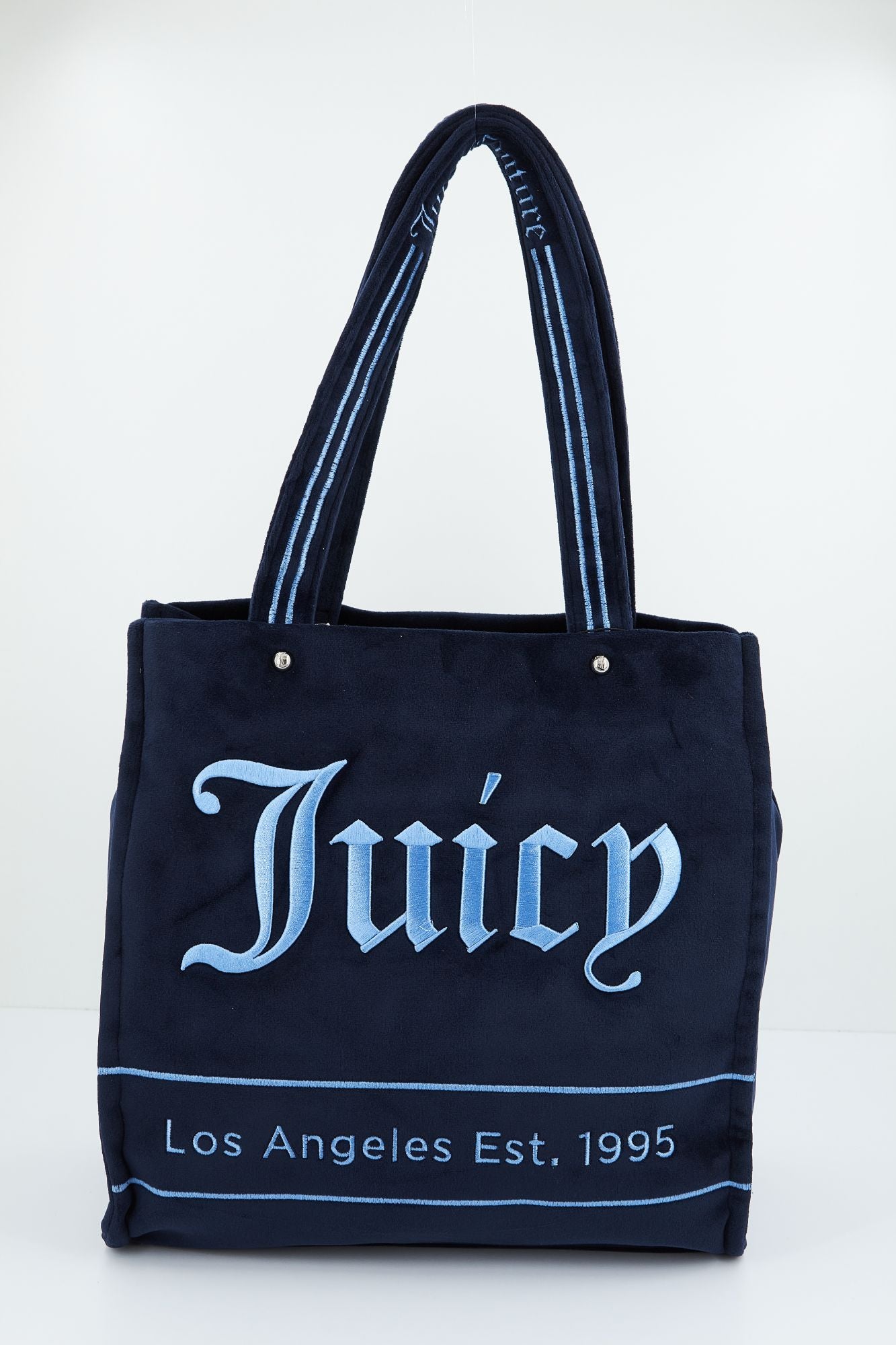 JUICY COUTURE IRIS LARGE SHOPPER en color AZUL (1)