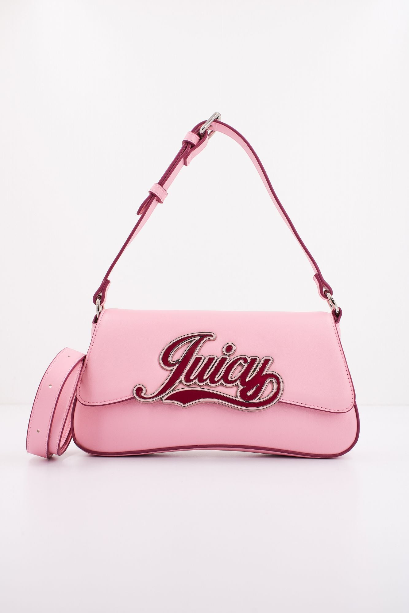 JUICY COUTURE RIHANNA FLAP BAG PU en color ROSA (1)
