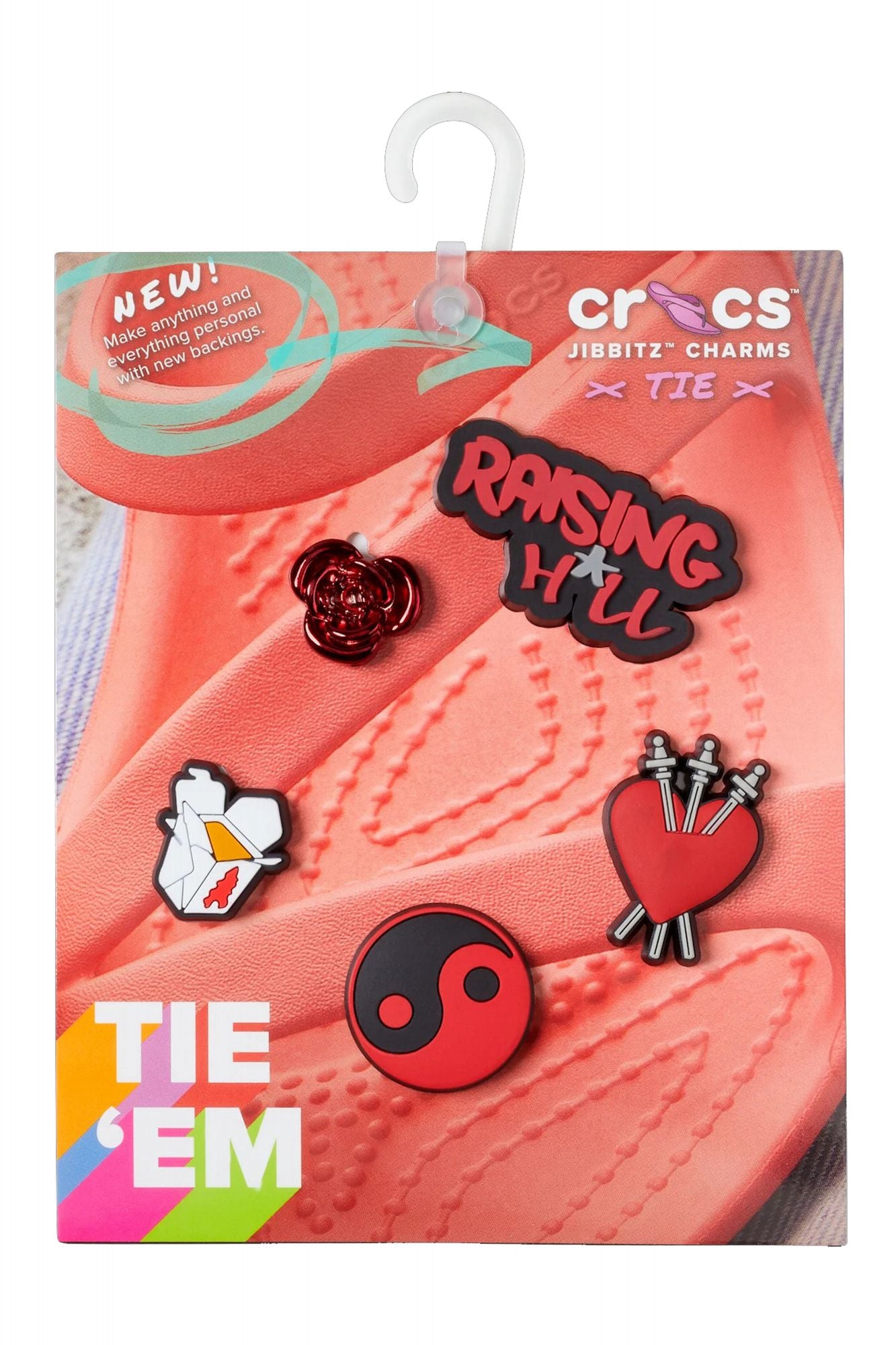 CROCS HEARTBREAKER SANDAL BACKER en color ROJO (1)